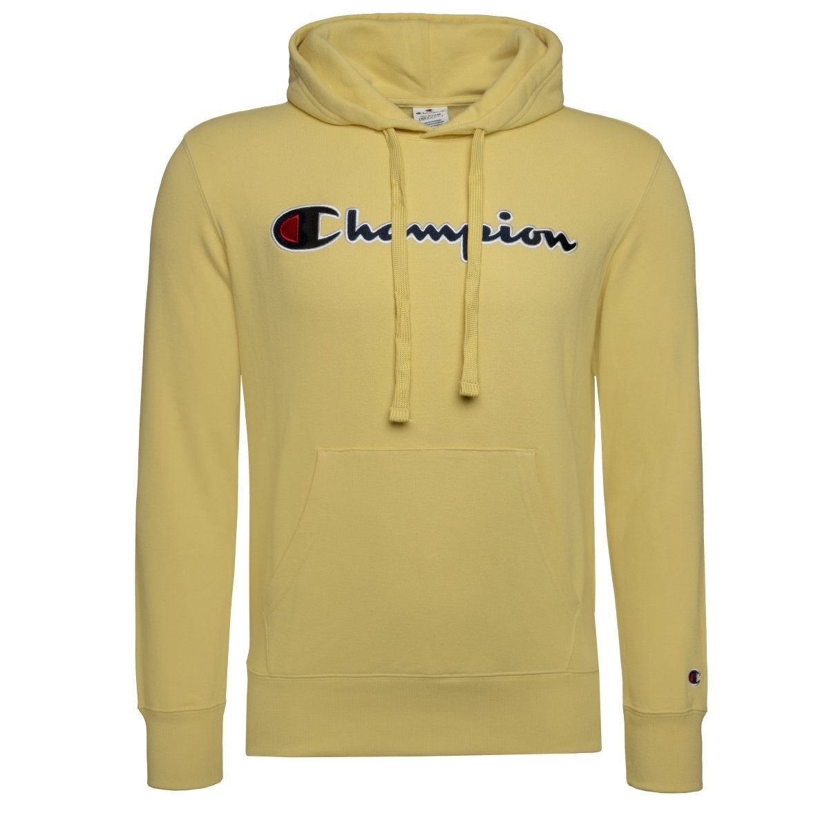 Champion sweater gelb letra hot sale
