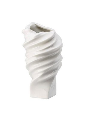 Rosenthal Tischvase Vase Squall aus weißem Porzellan, 11 cm (einzelne Vase), Kollektion Miniaturvasen