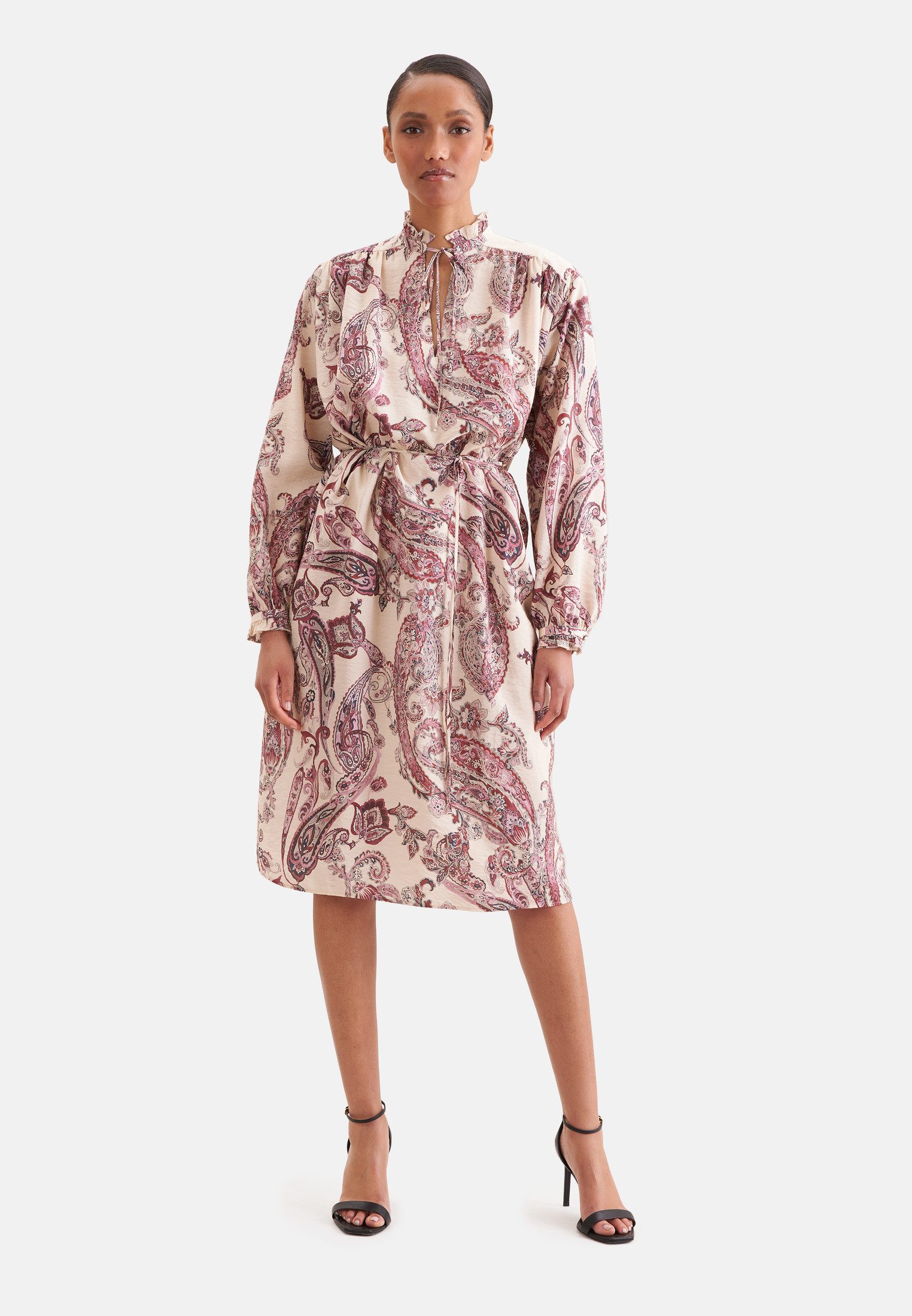 seidensticker Sommerkleid 1/1 Rundhals Druck