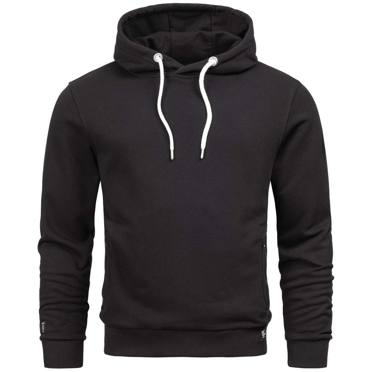 Hoodie Herren mit Reißverschlusstaschen – Kapuzenpullover