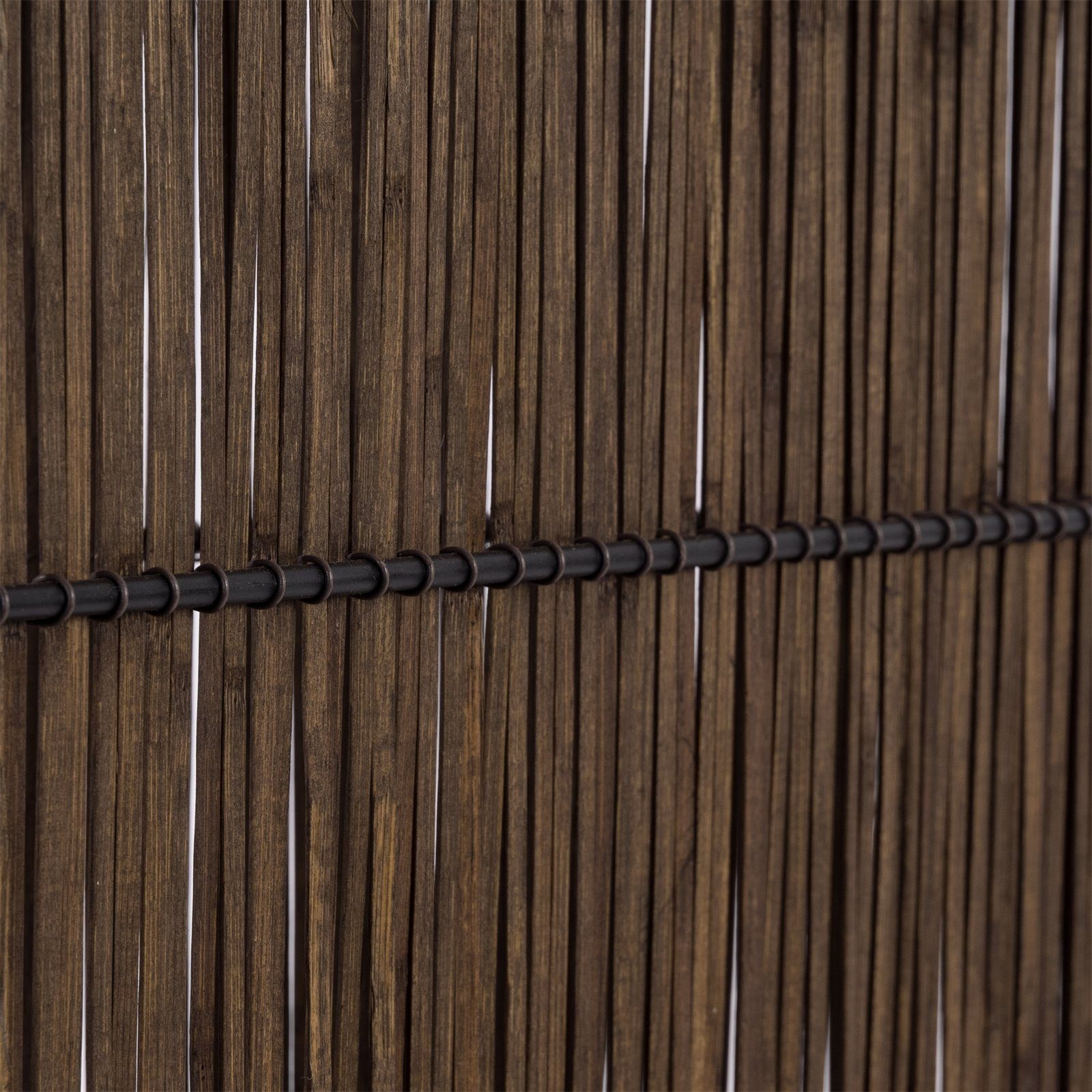 CREEDWOOD Paravent RAUMTEILER "SPIKE", Fa Paravent, cm, braun 170 Weiden, Sichtschutz, Natur