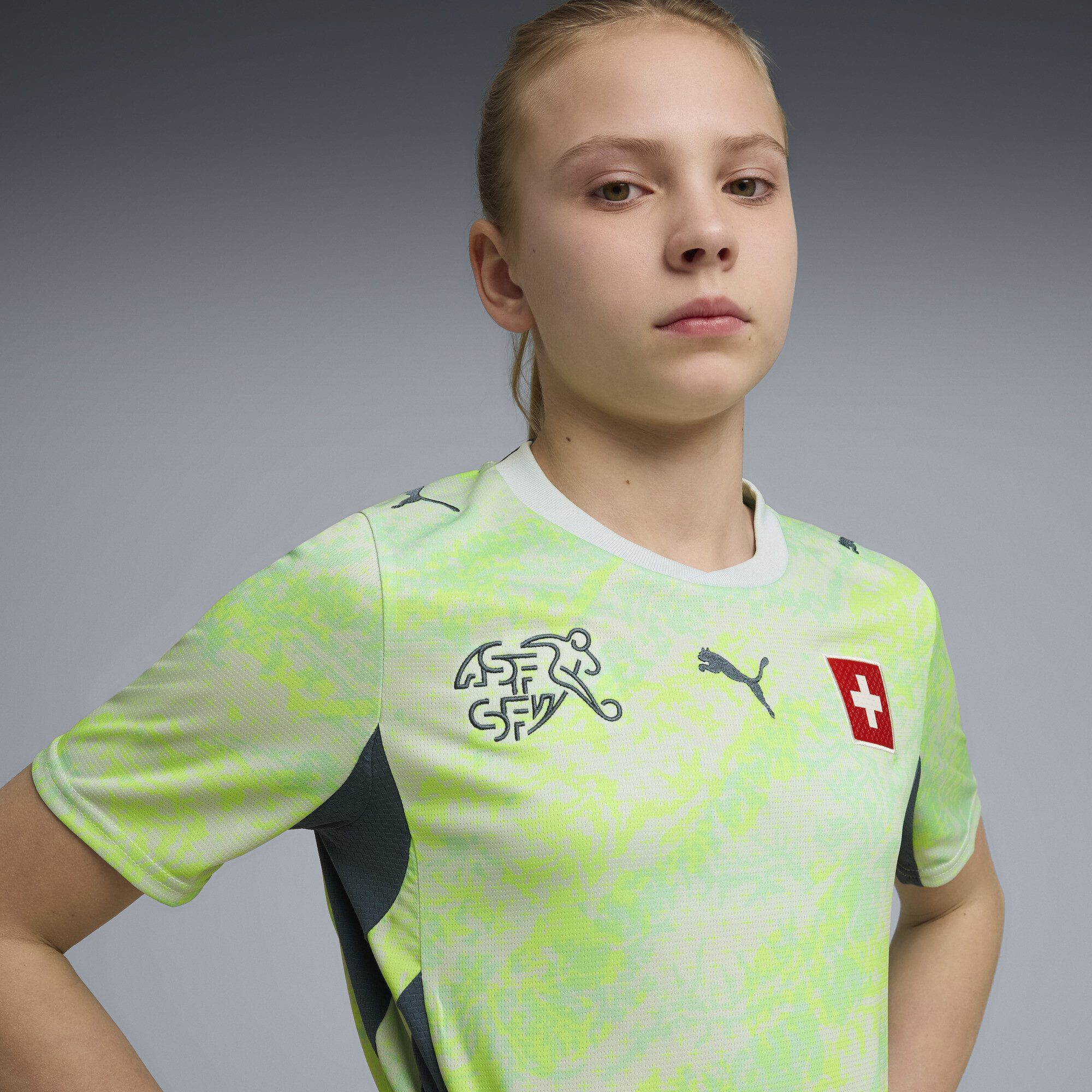 PUMA Trainingsshirt Schweiz 2026 Auswärtstrikot Jugendliche
