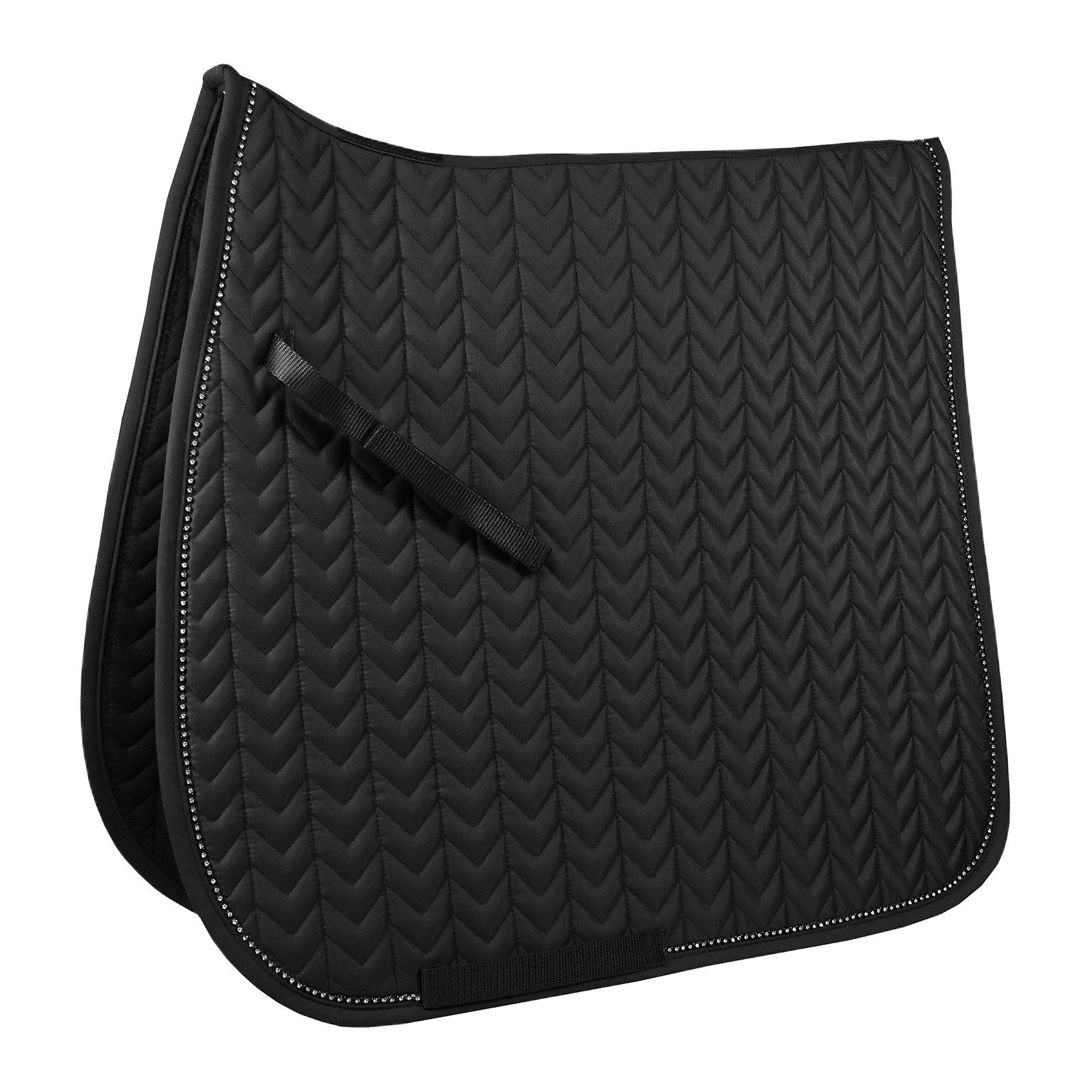 EQuest Schabracke Schabracke Macro Arrow, schwarz, hochwertige Sattelunterlage, DR