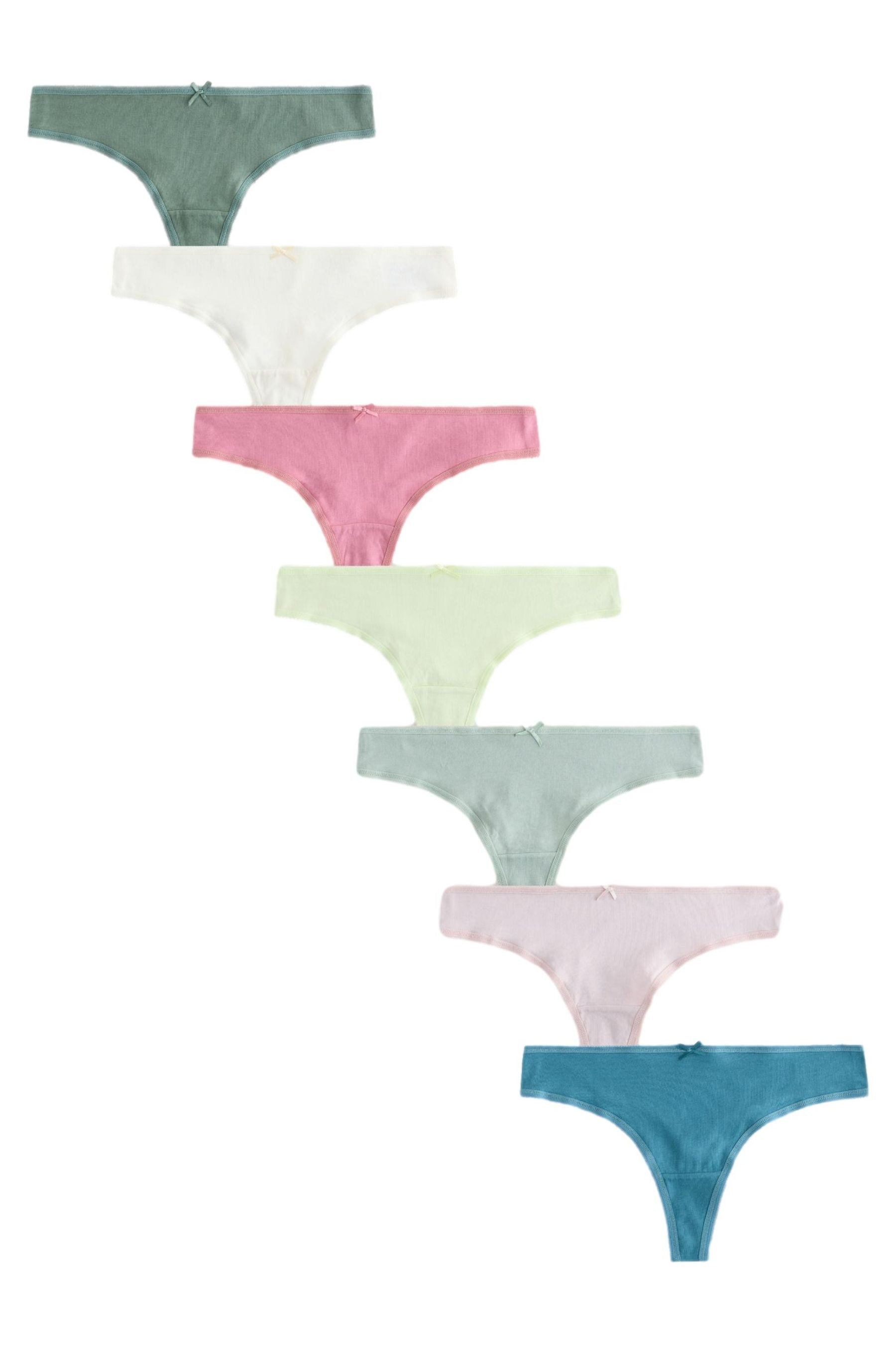 Next String 7er-Pack Slips, Tanga (7-St)
