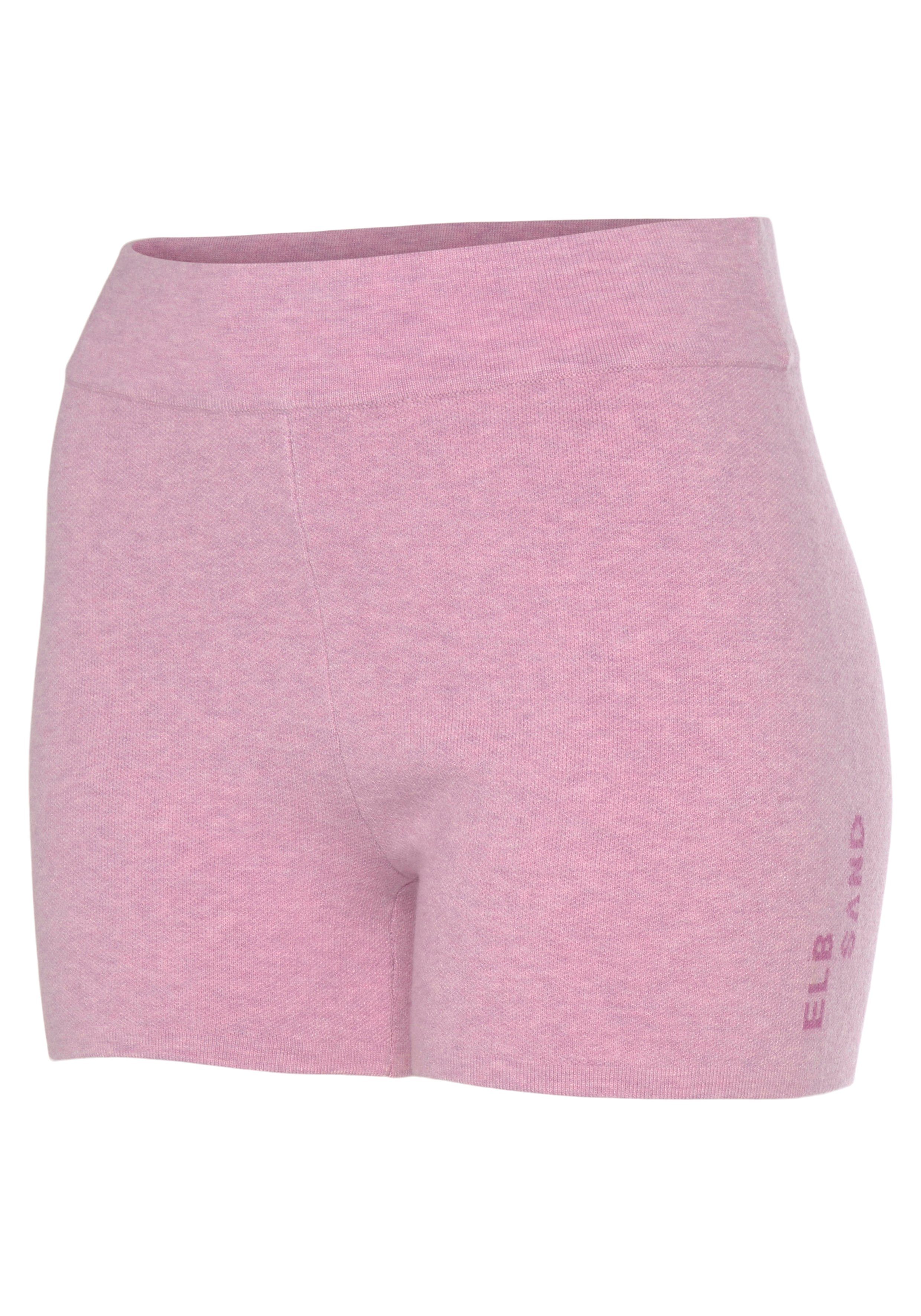 Elbsand Strickhose aus hochwertigem Strick, mit Logostickerei, Loungewear