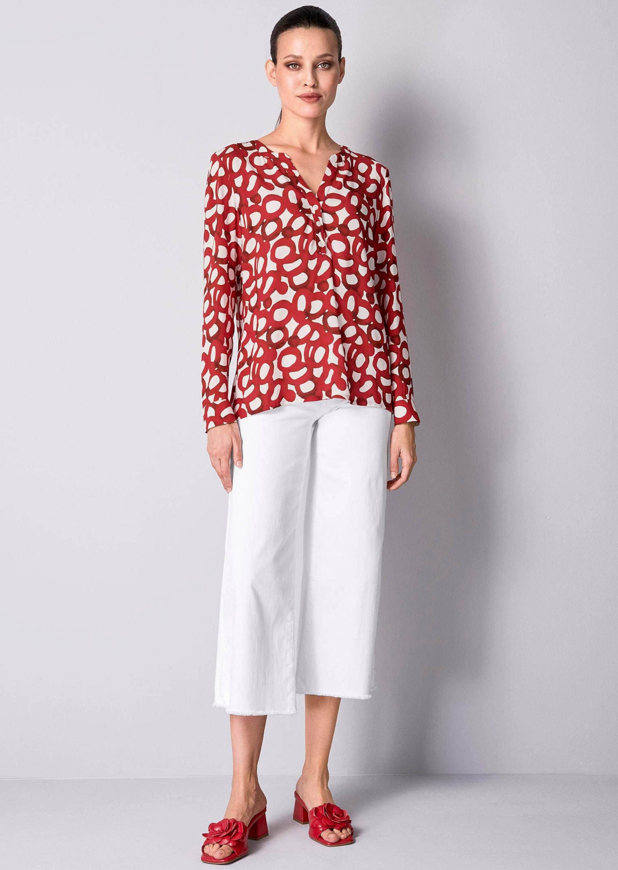 Alba Moda Schlupfbluse Bluse mit grafischem günstig online kaufen