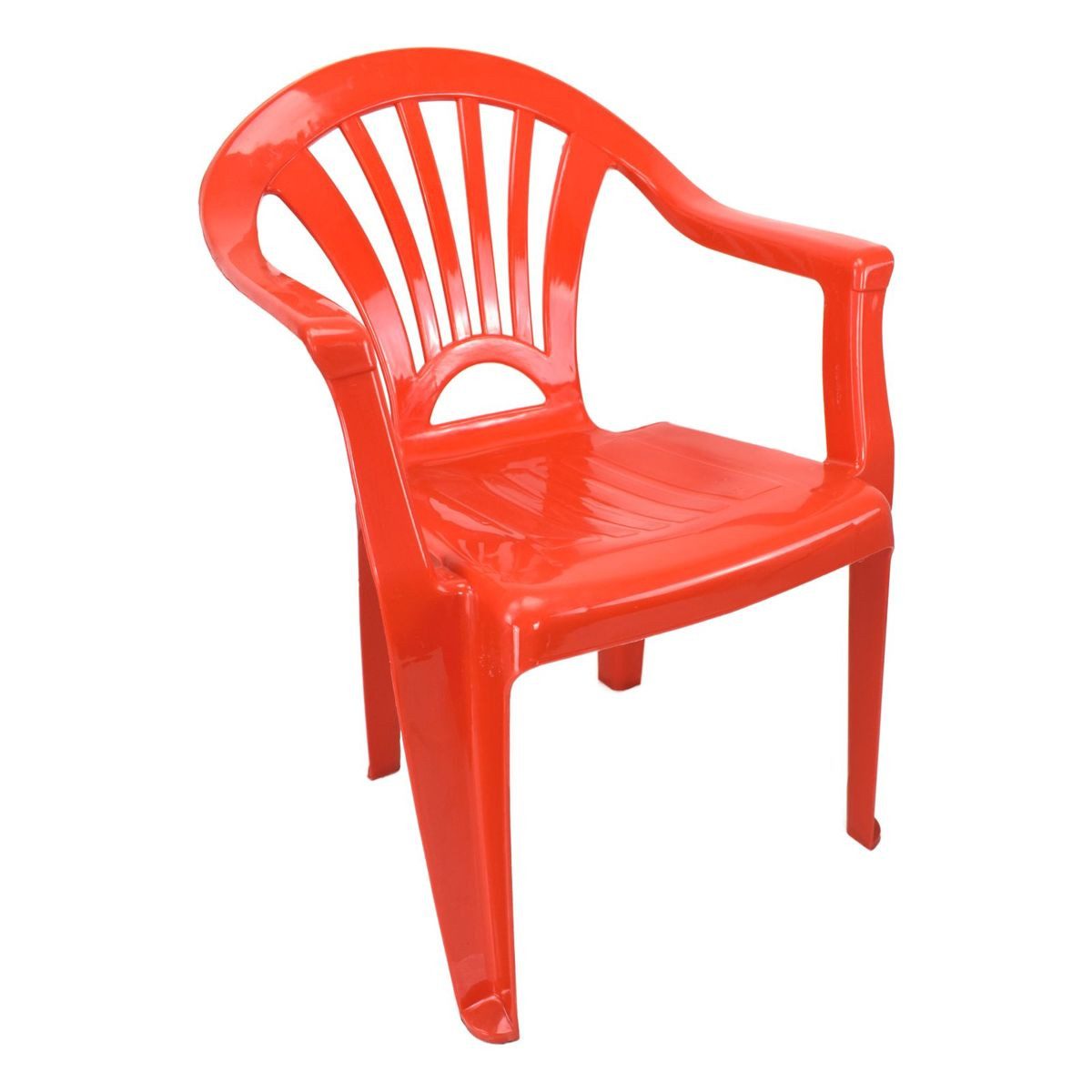 Marabellas Shop Kinderstuhl Garten Kinderstuhl rot Campingstuhl stapelbar, stapelbar