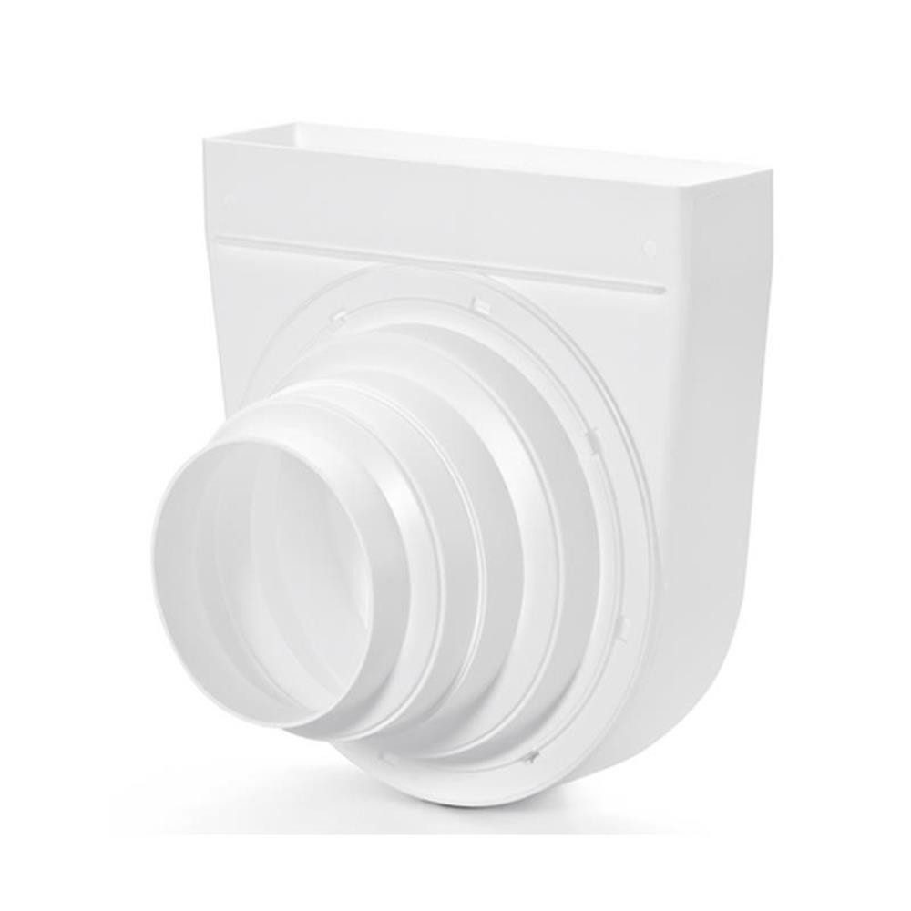 Naber Abluft-Set Naber COMPAIR System übergreifend T-UR-ST 125 Umlenkstück 90°, weiß