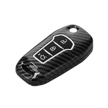 kwmobile Schlüsseltasche Autoschlüssel Hülle für Ford (1-tlg), Hardcover Schutzhülle - Schlüsselhülle Cover Case