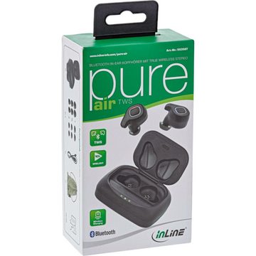 Inline PURE Air TWS - Headset - schwarz In-Ear-Kopfhörer