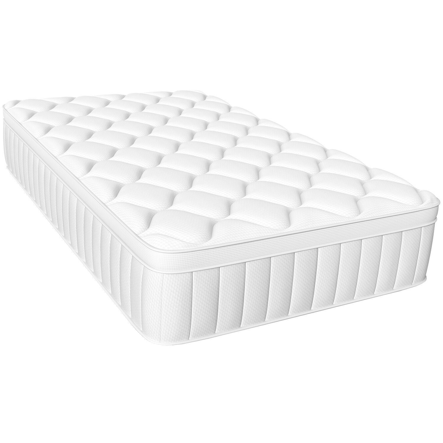 Taschenfederkernmatratze Matratze 7-Zonen Federkernmatratze H3 orthopädische matratze, Adormii, 25 cm hoch, (Federkernmatratze mit Spannbettlaken, 10-Sichten Atmungaktive Material EU-Qualitätszertifizierung), Matratze 90x200 cm oder 140x200 cm, für Kinder und Erwachsene