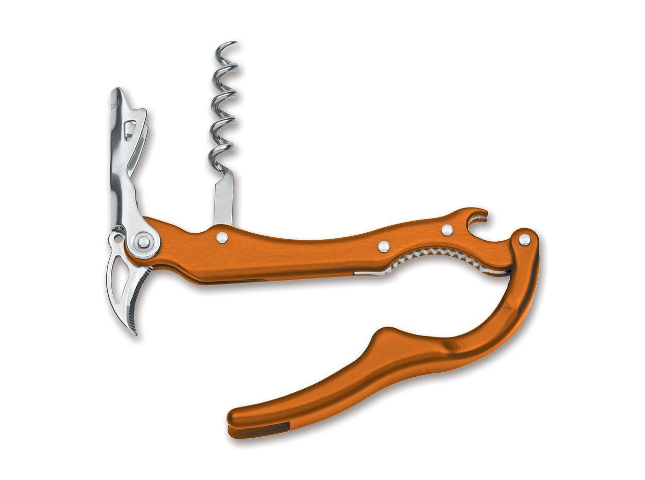 Due Cigni Universalmesser Fox MC01 Korkenzieher Orange