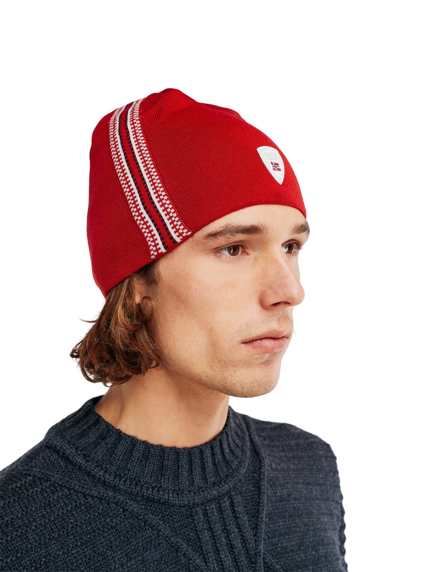 Dale of Norway Beanie Dale Navy Olympus Rasberry Accessoires Hat Mt. Of Offwhite Norway