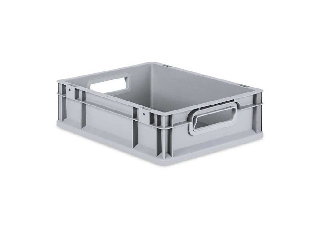 Thumbnail - PROREGAL® Stapelbox SparSet Eurobox NextGen Economy/geschlossen, Grau, 3-16 Stück (16 St)