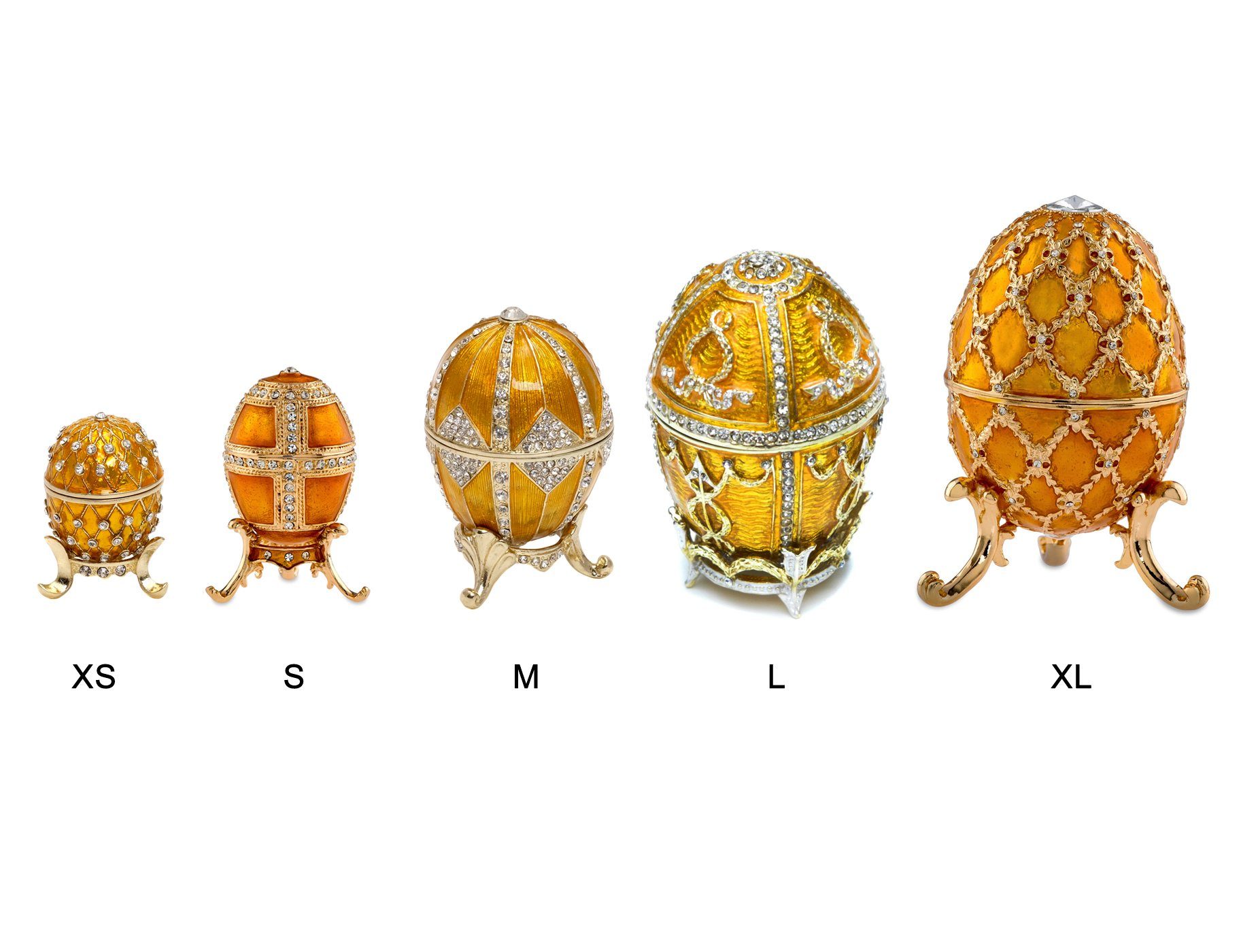 Brillibrum Dekokiste Schmuckei in Gelb Schmuckdose vergoldet Schmuckkästchen