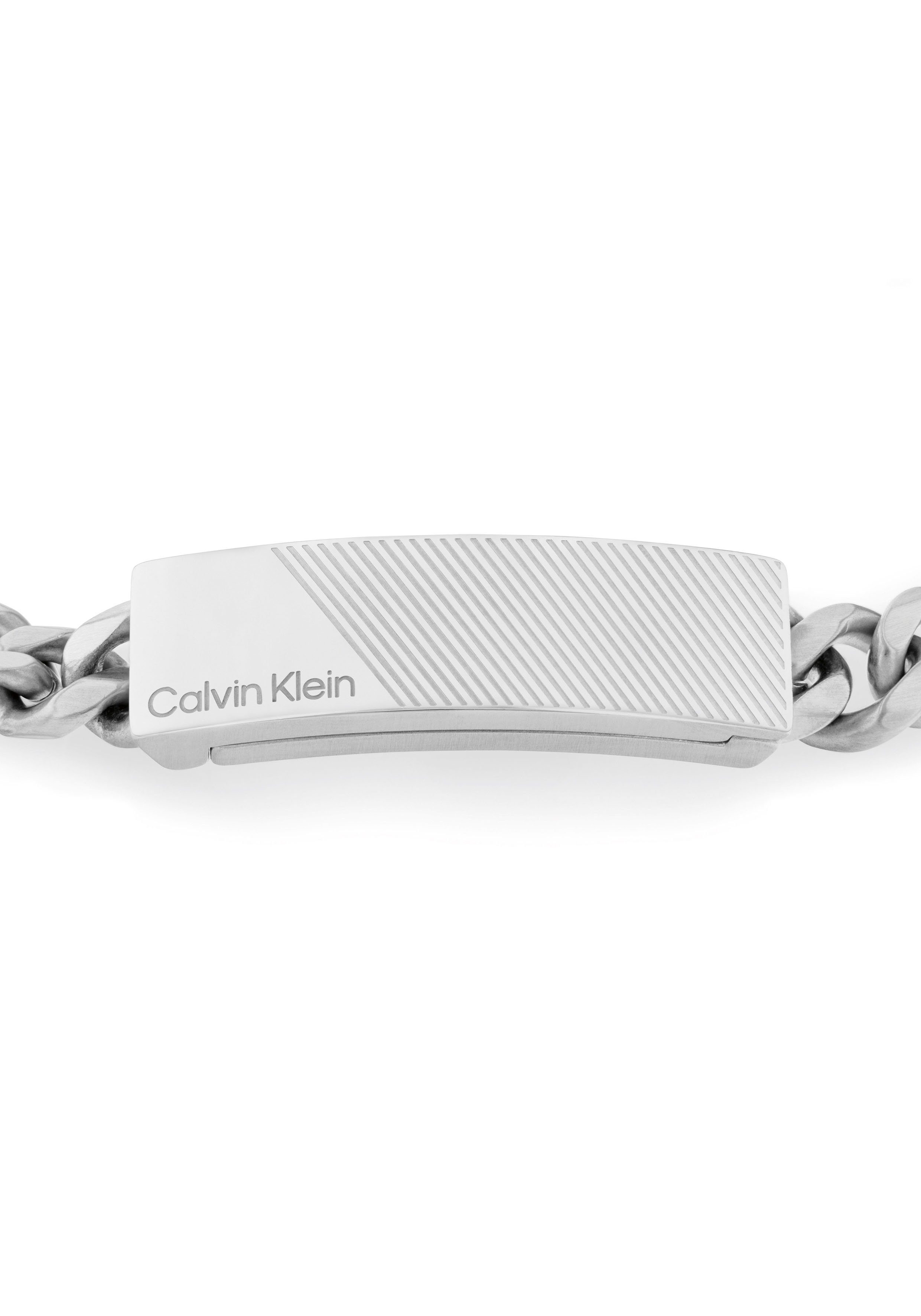 Calvin Klein Armband Schmuck Edelstahl Armschmuck Panzerkette ARCHITECTURAL,  zu Hoodie, Shirt, Jeans, Sneaker, Jacke, Calvin Klein Underwear!