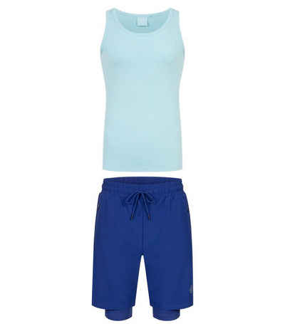 Chilled Mercury Sportanzug Gymshorts & Shirt Set (2-teilig)/ Sportfit