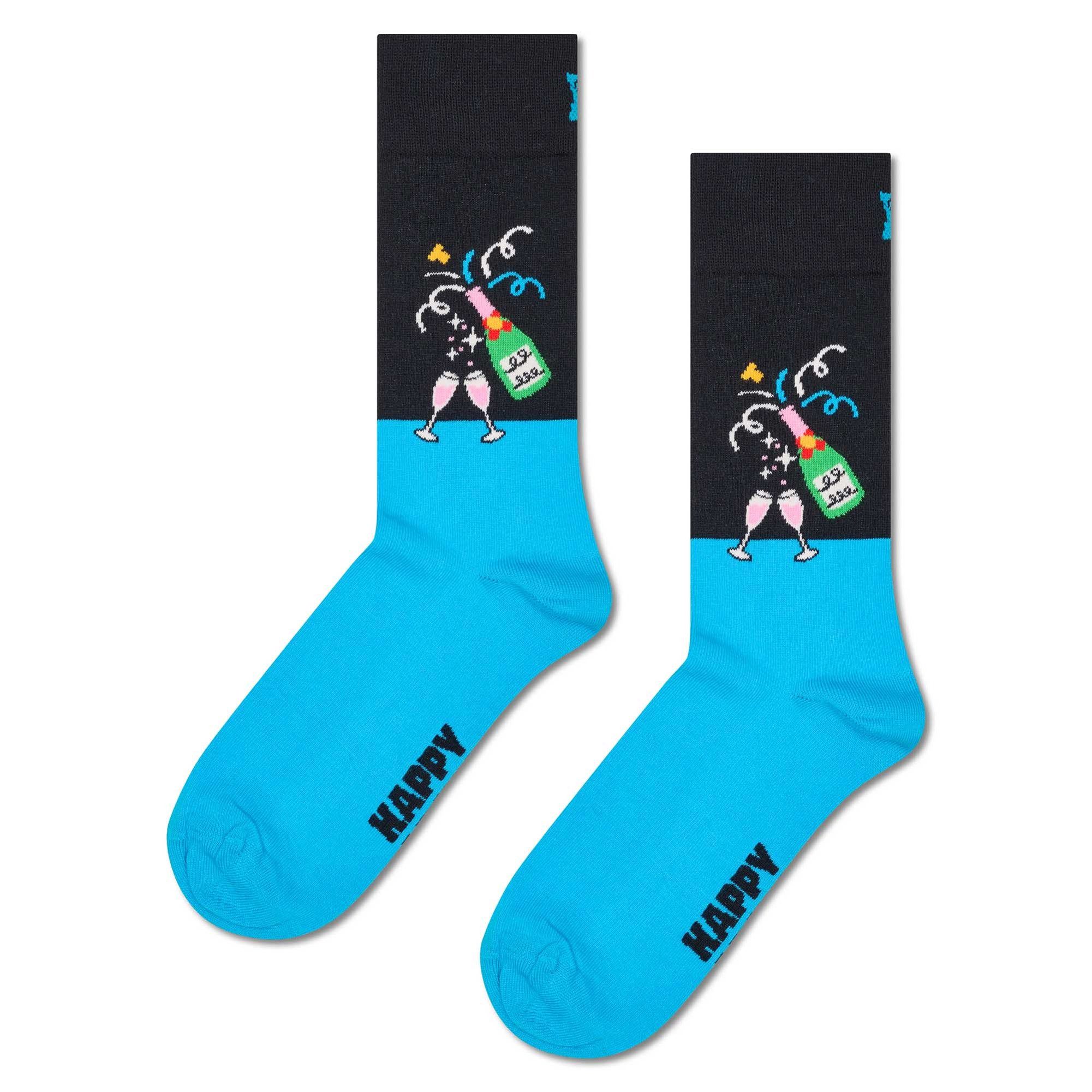 Happy Socks Kurzsocken Unisex Socken 3er Pack Baumwolle (Packung, 3er Pack)