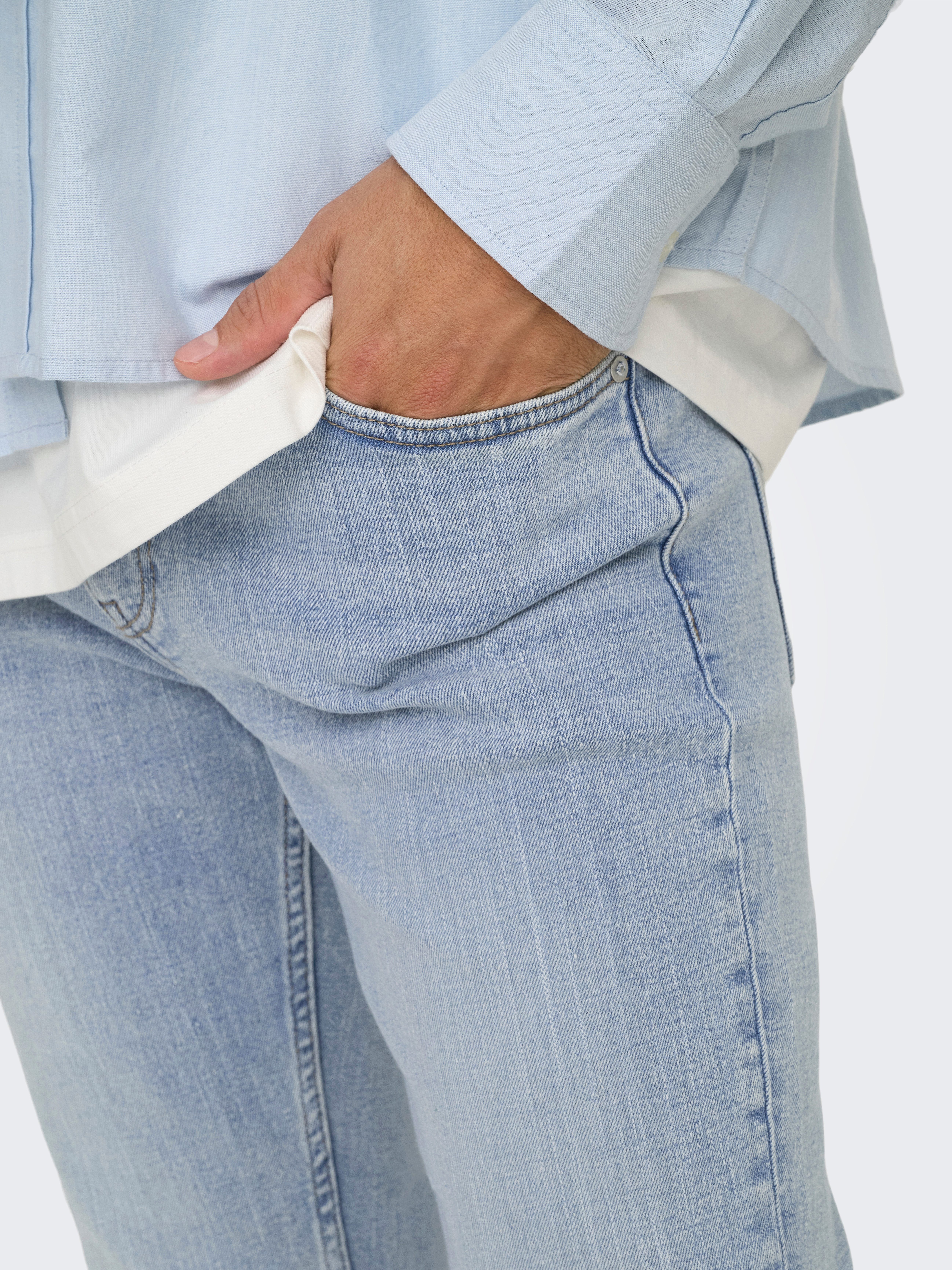 ONLY & SONS Slim-fit-Jeans ONSLOOM SLIM BOX PIM DNM MU OTL