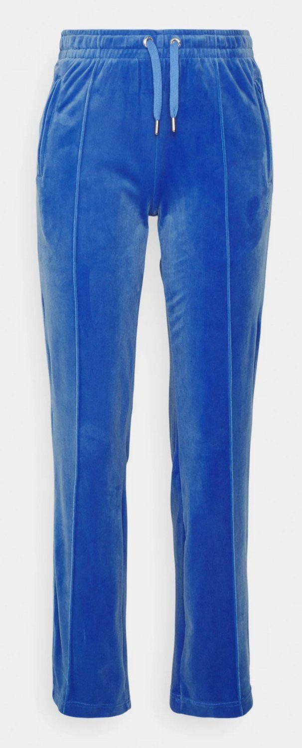 Juicy Couture Sporthose Contrast TIna Velour Trackpant ultramarine
