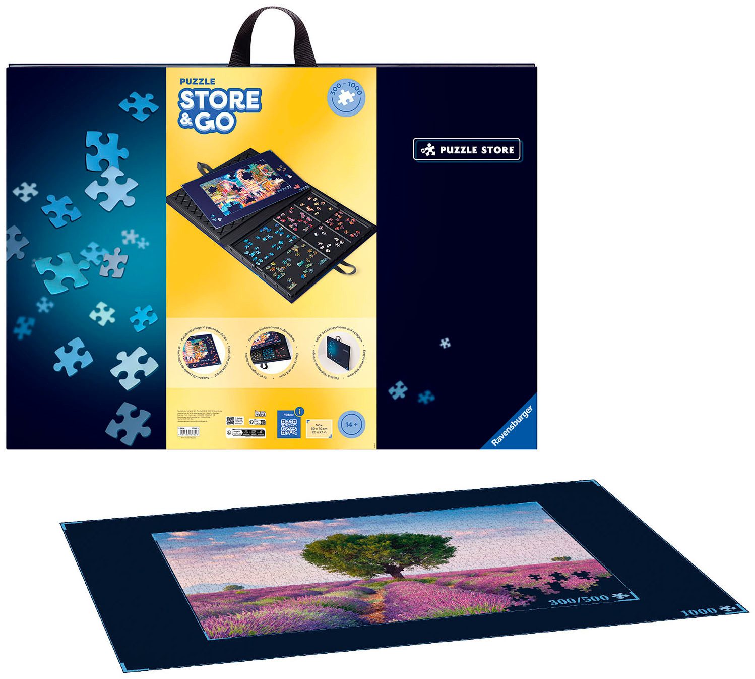 Ravensburger Puzzle-Tasche Store & Go - Puzzle Store, Made in Europe