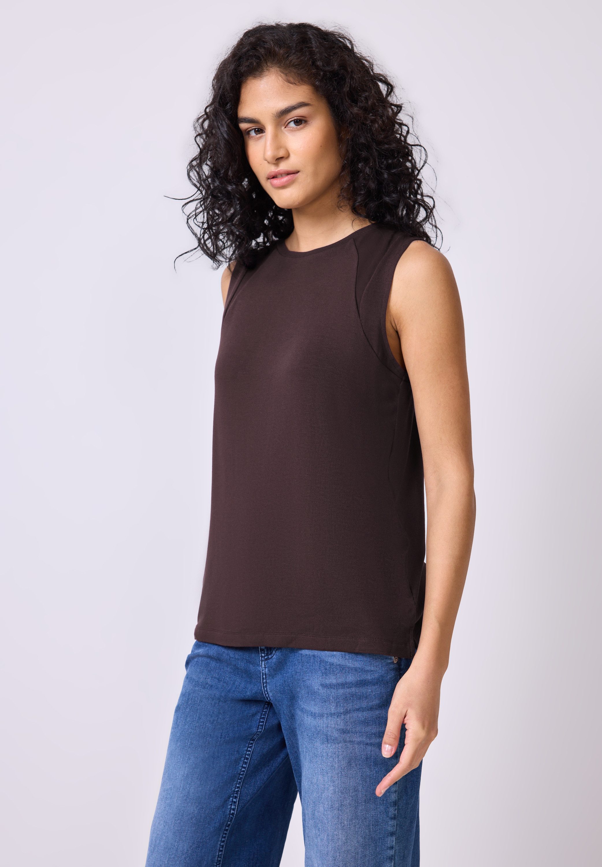 STREET ONE STUDIO Mesh-Top aus elastischem günstig online kaufen
