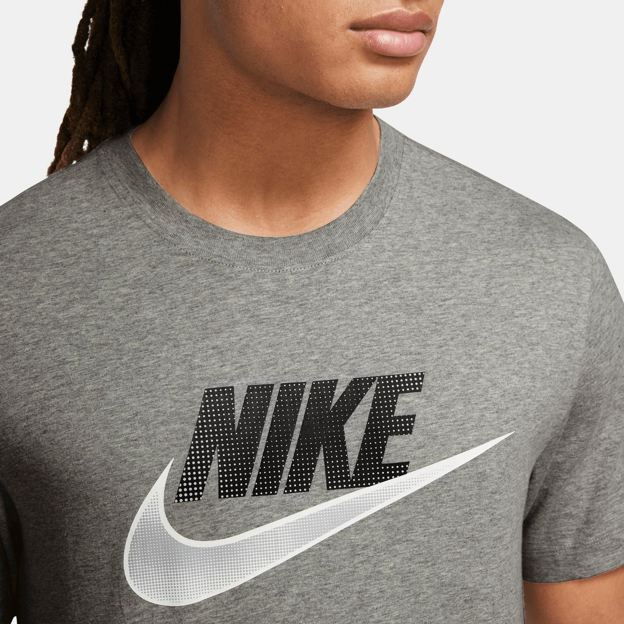 Sportswear T-Shirt HEATHER DK T-Shirt Nike GREY Men's