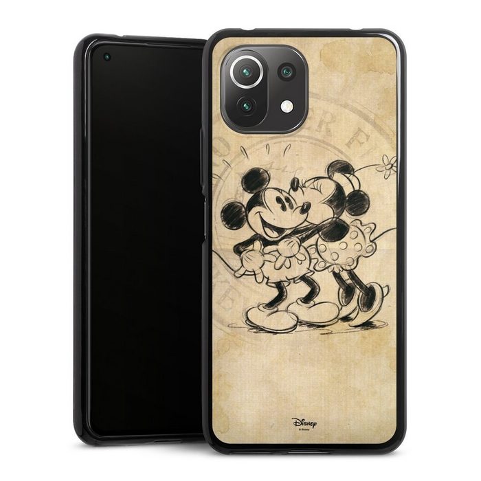 DeinDesign Handyhülle Mickey Mouse Minnie Mouse Vintage Minnie&Mickey Xiaomi Mi 11 Lite 5G Silikon Hülle Bumper Case Handy Schutzhülle