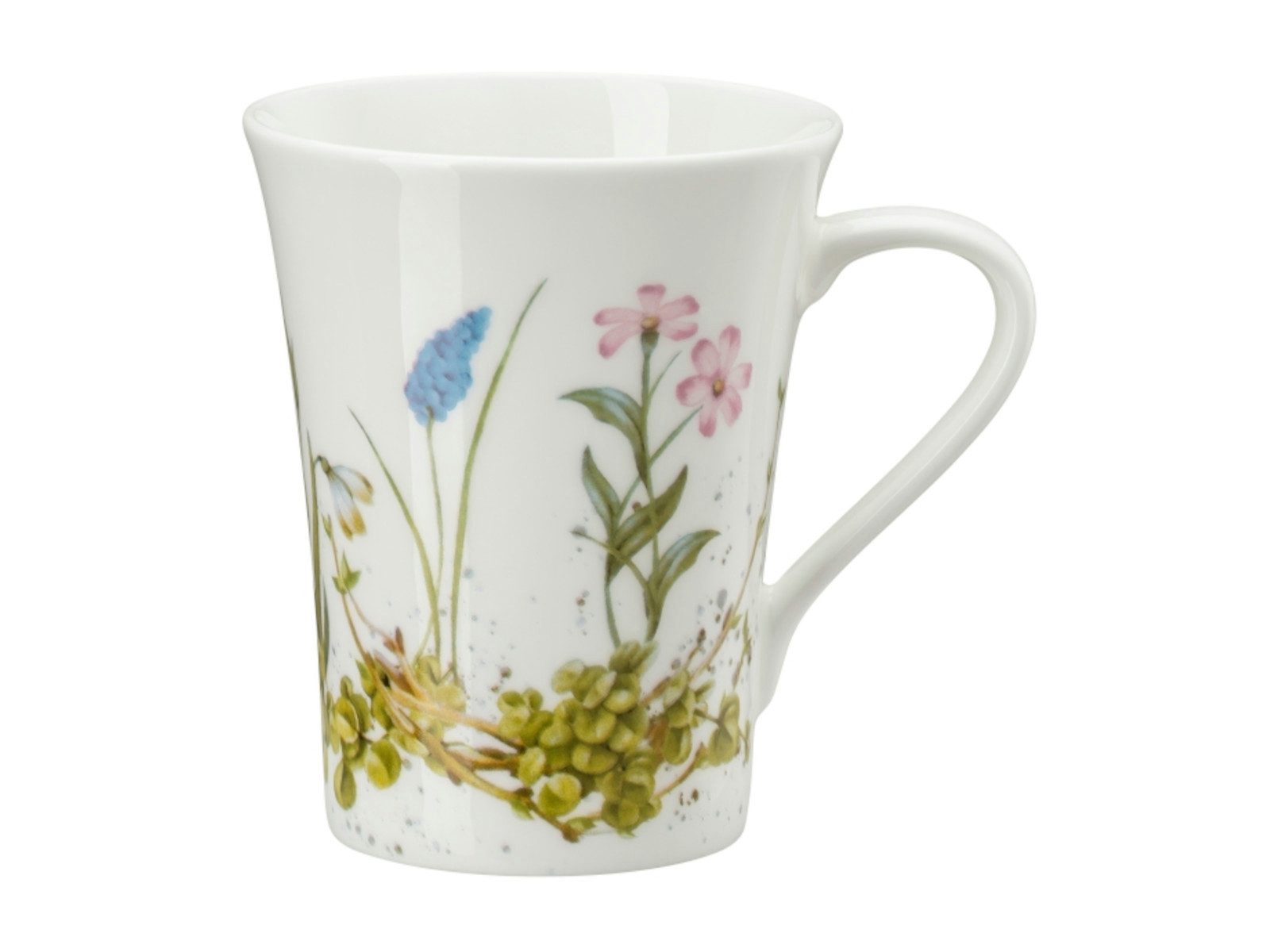 Hutschenreuther Becher Nora Süße Ostern Becher mit Henkel 0,4 l, Bone China, Tassen