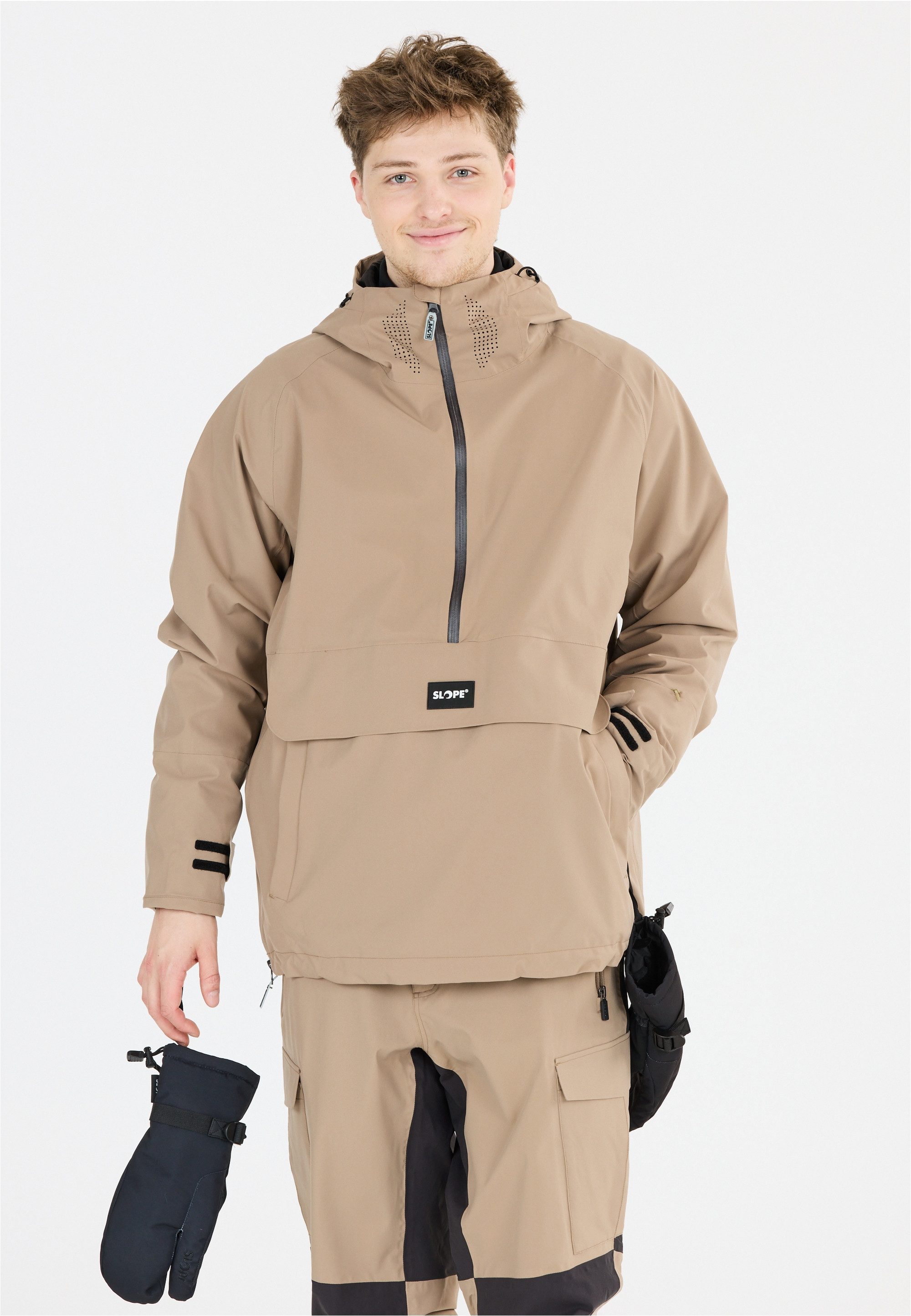 SLOPE Skijacke Ruki Im wetterfesten Anorak-Design