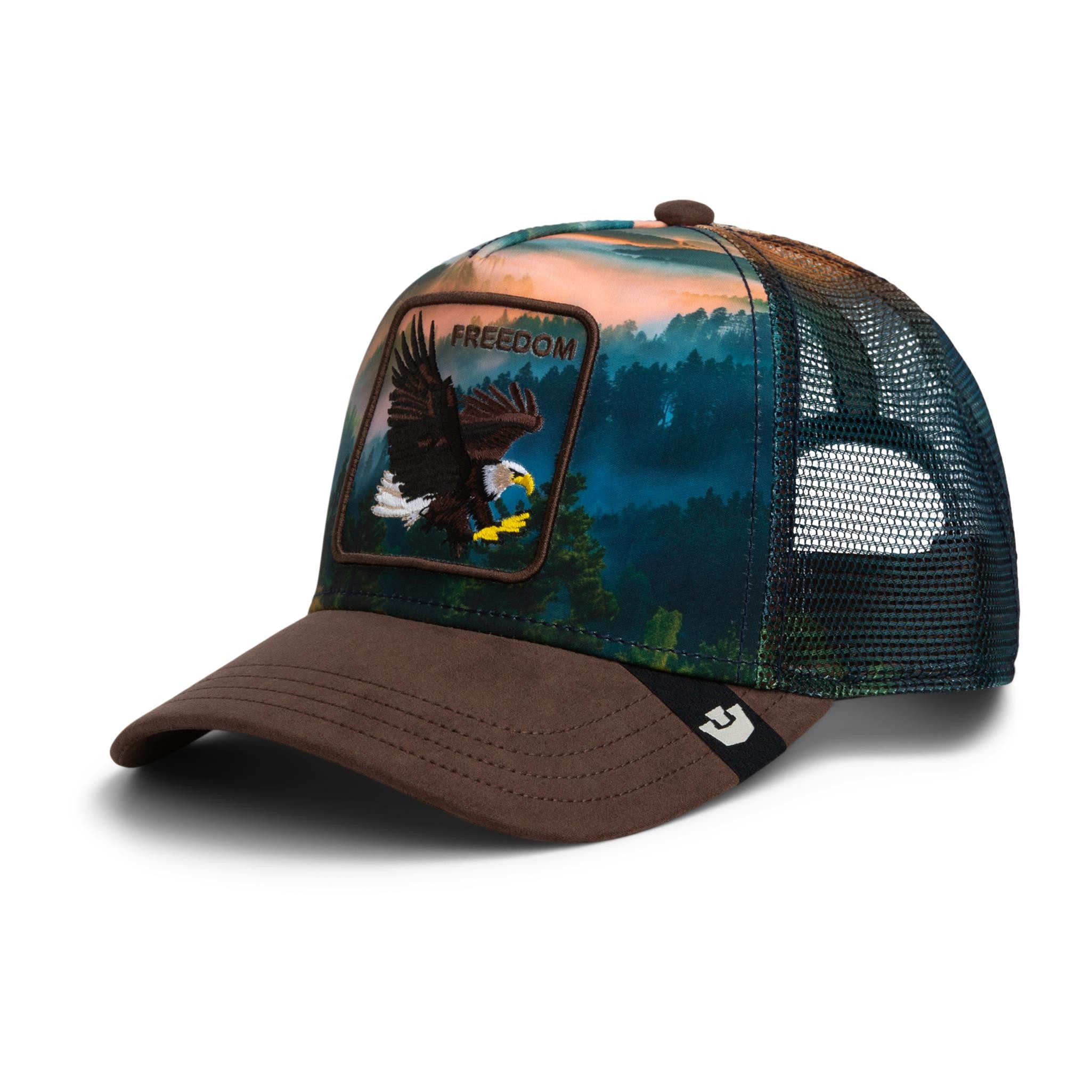 GOORIN Bros. Trucker Cap Goorin Bros. Eagle In The Element Trucker Cap Ground (Basecap, Basecap, Trucker Kappe, Meshcap)