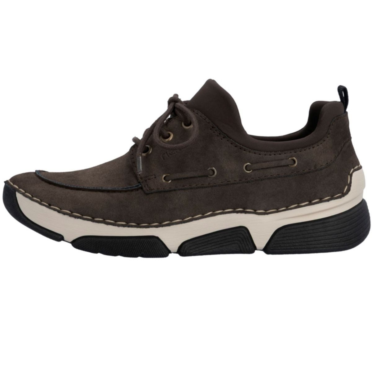 Rieker 45959-26 Slipper Freizeitschuh mit markanter Mokassin-Naht