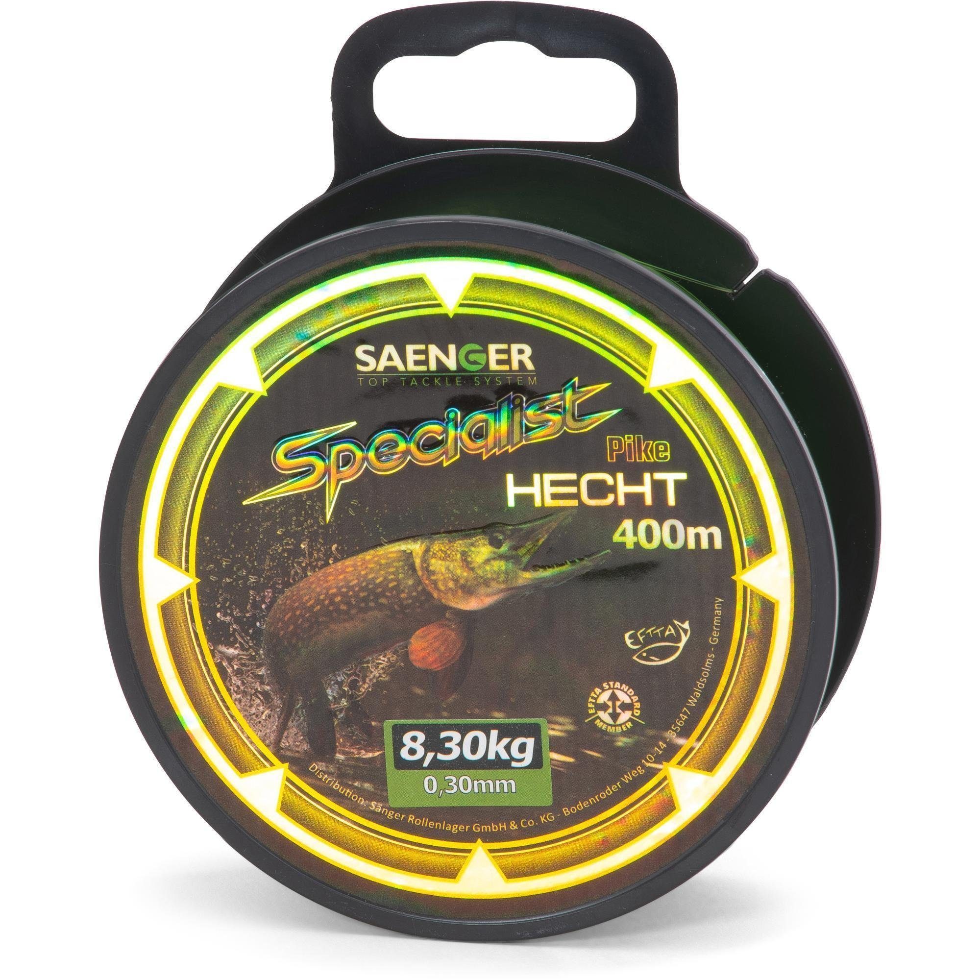 Schnur 400m Hecht Sänger SÄNGER Angelschnur monofile Specialist (14,50kg) 0,40mm