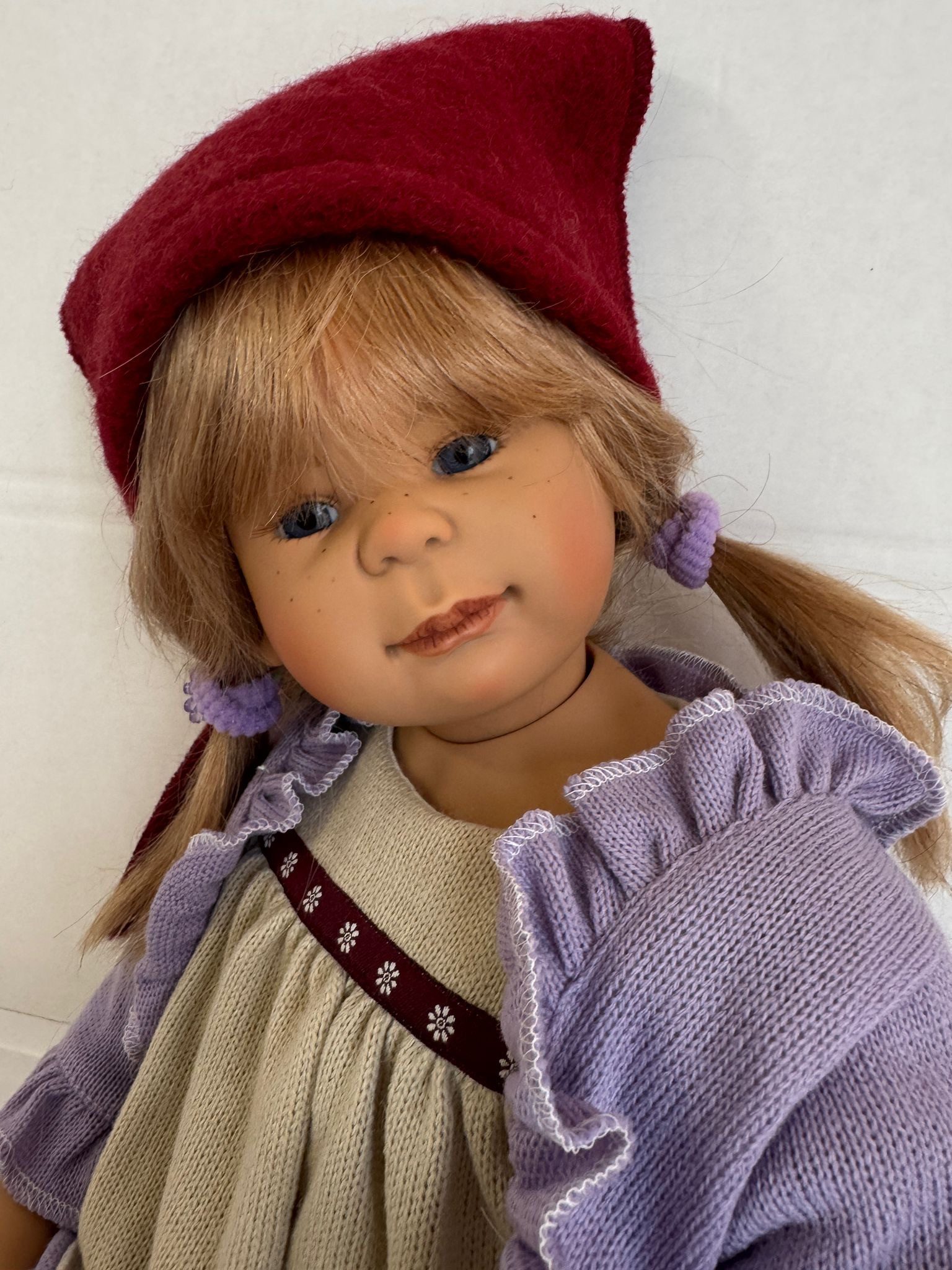 Schildkröt Babypuppe Lena von Susi Eimer, 50 cm, mit Gießkanne (1-tlg)