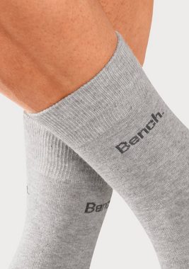 Bench. Basicsocken (4-Paar) in angenehm weicher Markenqualität