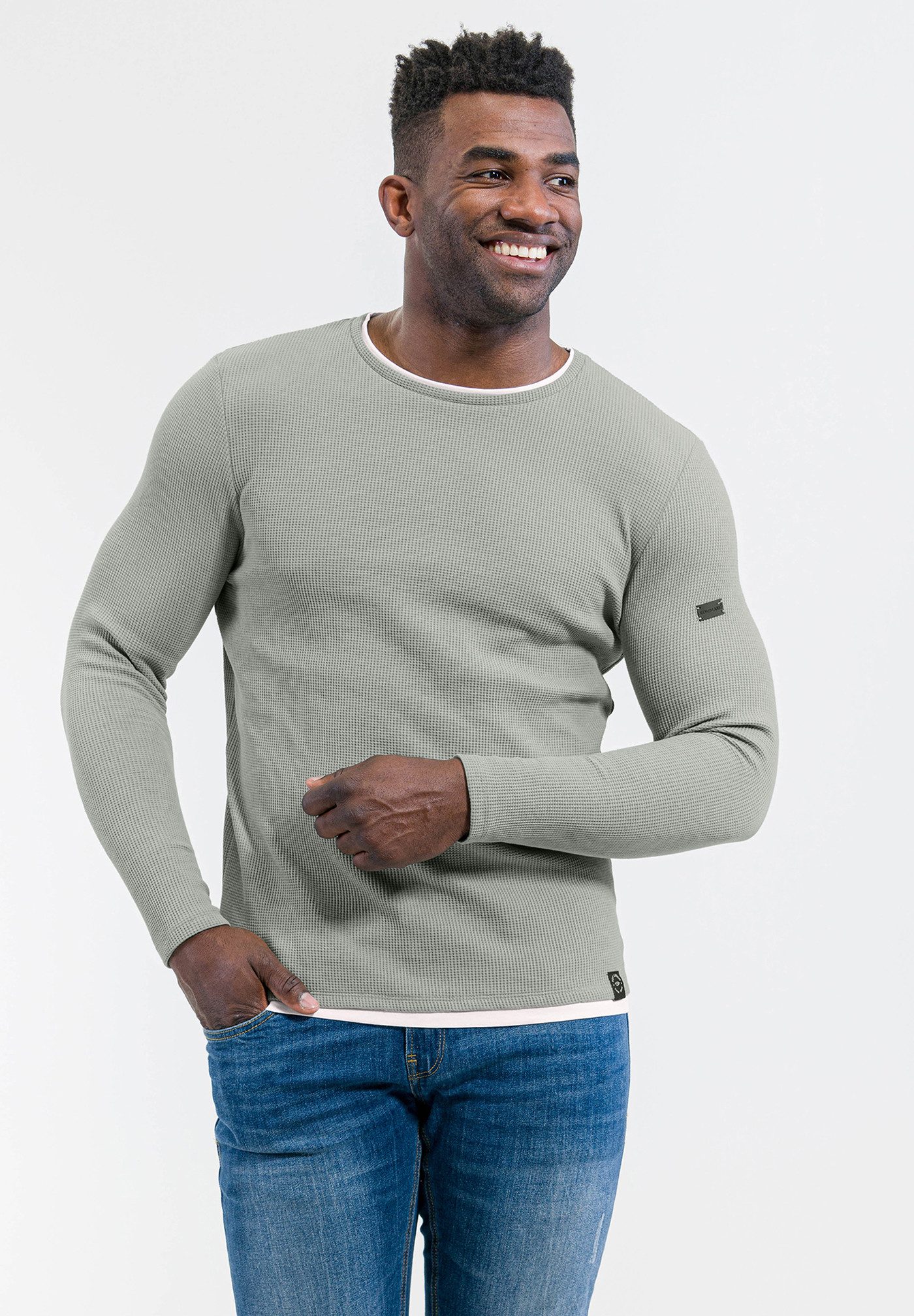 Key Largo Sweatshirt MSW STEFANO round günstig online kaufen
