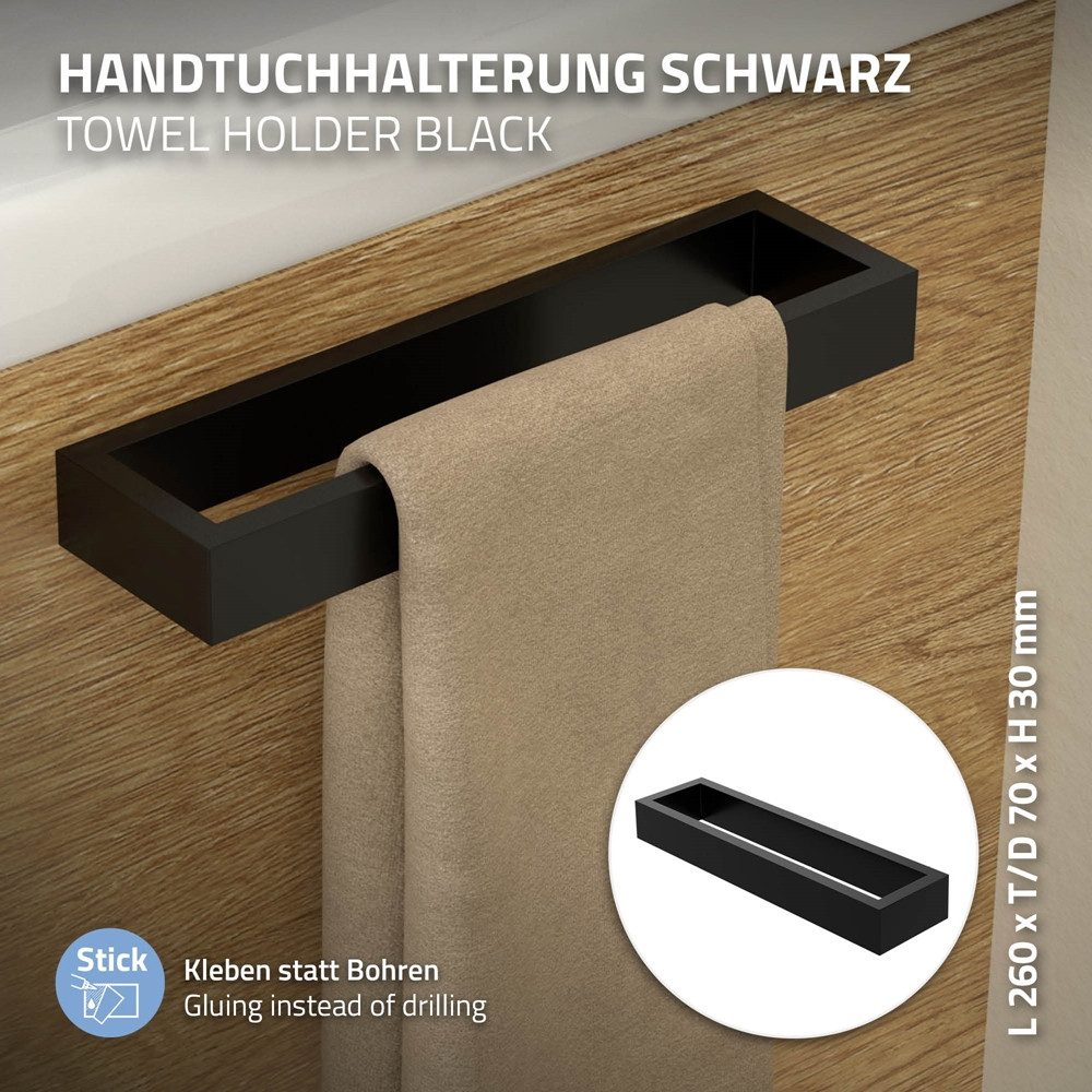 ML-DESIGN Handtuchhalter Handtuchstange für Gästehandtuch Halter günstig online kaufen