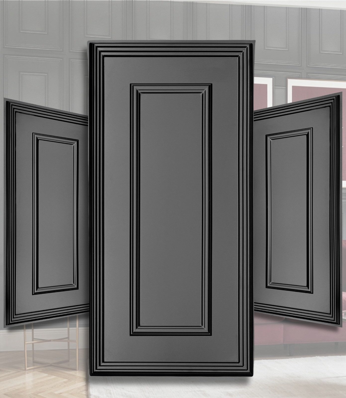 IKHEMalarka 3D Wandpaneel PVC Kunststoff Paneelen Wandverkleidung, BxL: 50x günstig online kaufen