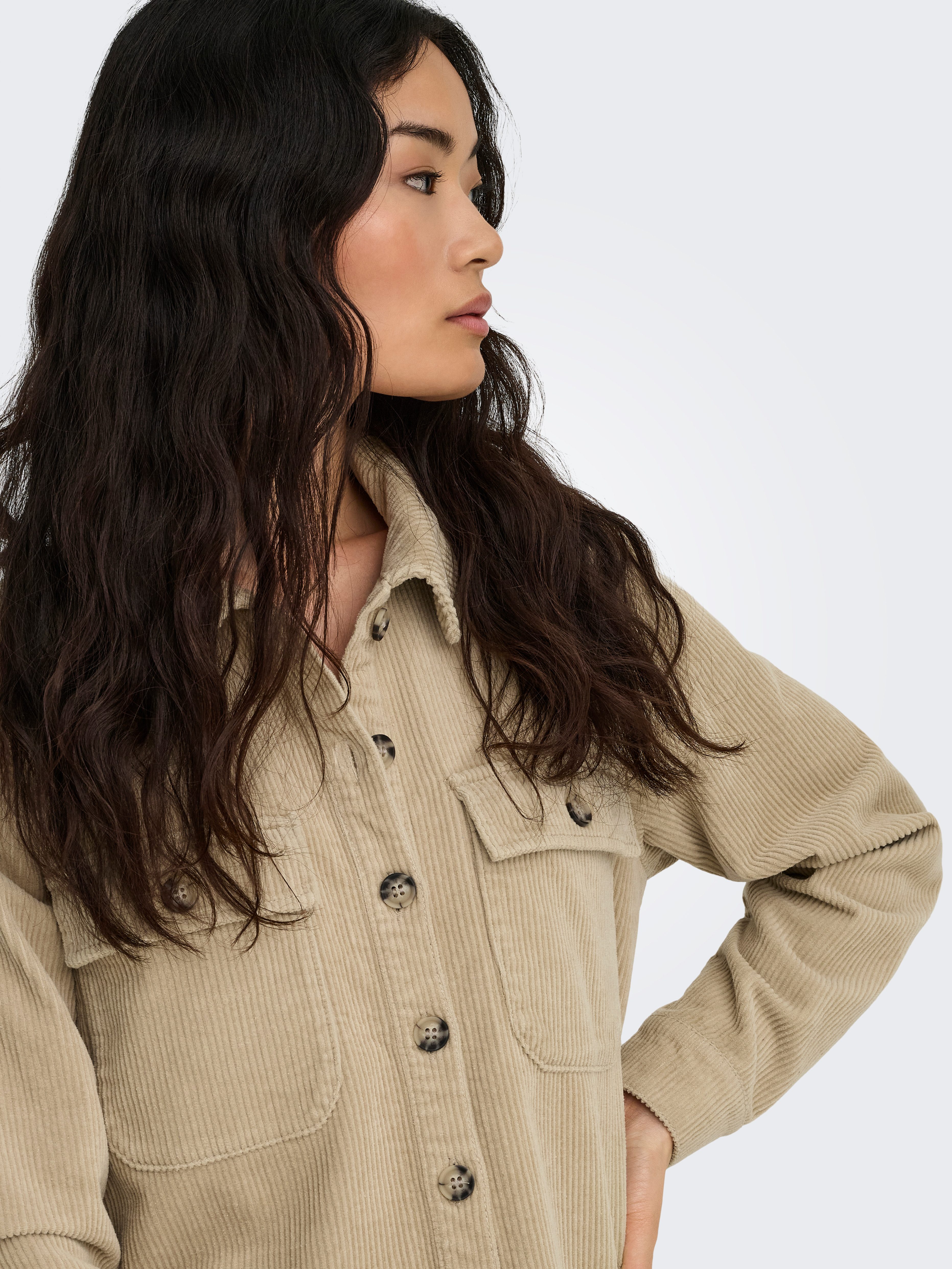 ONLY Cordjacke ONLAMAZING L/S CORD SHACKET PNT