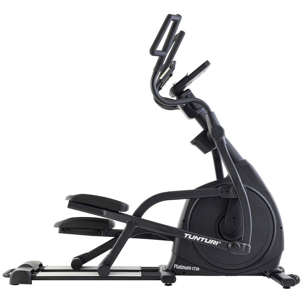 Tunturi Crosstrainer Crosstrainer CT20, Gelenkschonendes Training dank 13 cm Q-Faktor