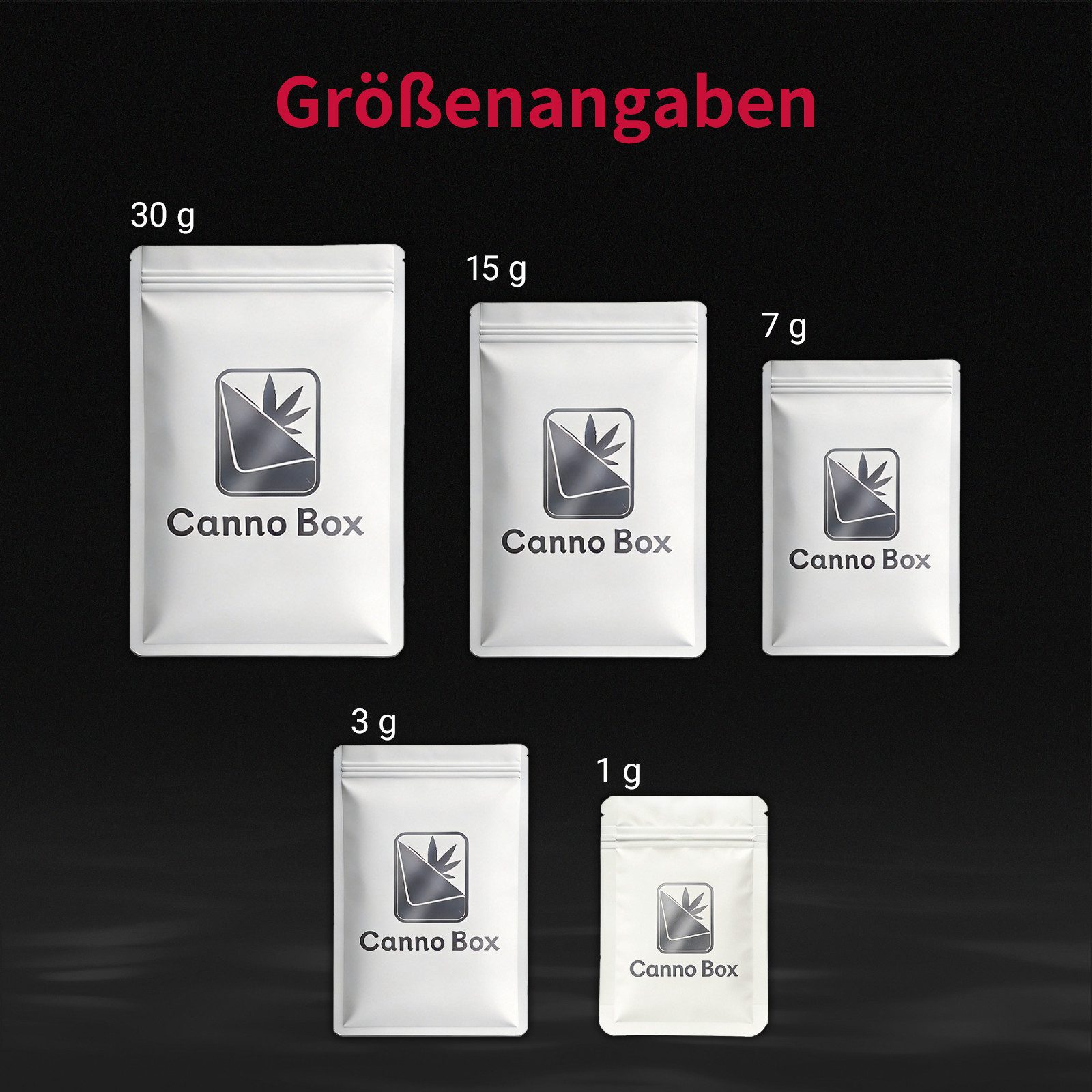 CannoBox Gemüsebeutel Druckverschlussbeutel Zip Bag Aufbewahrungssystem 10/50 Stück 140 µm, (10-tlg), 5 verschiedene Größe, Stärke 140 mµ, Unsichtbar, Unsichtba – Bild 4 von 5