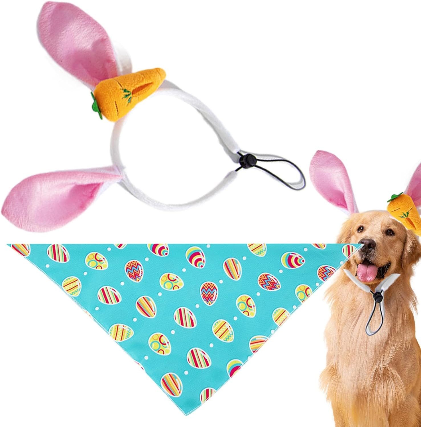 FELIXLEO Geflügeltränke Dog Handkerchief Bib als atmungsaktives Pet Bandana für Tiere