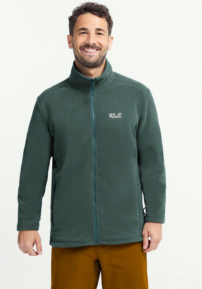 Jack Wolfskin Fleecejacke TAUNUS 200 FZ M 3-in-1 System-kompatibel, mit Verbindungsschlaufen, aus Polyester