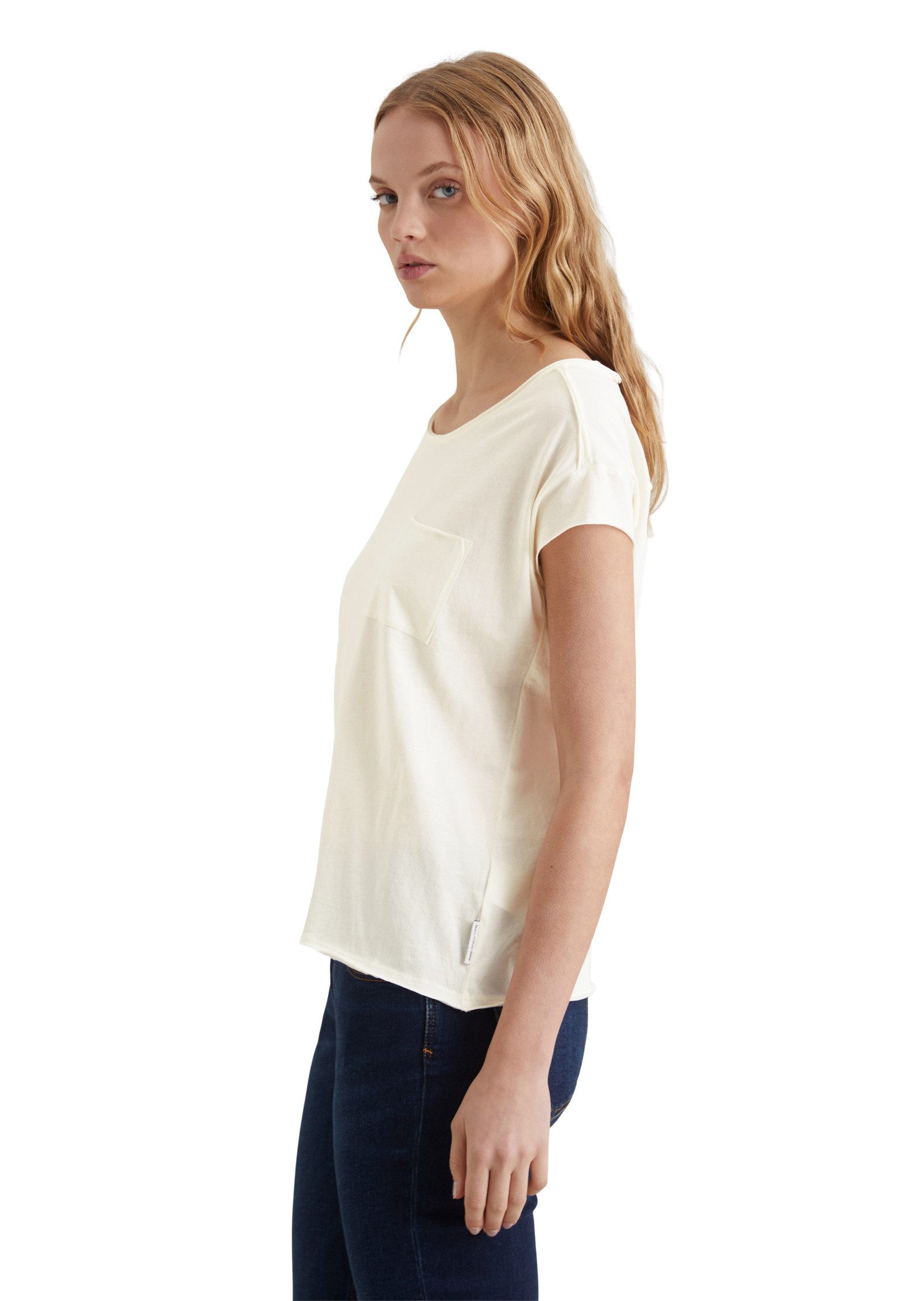Marc O'Polo DENIM T-Shirt aus Organic Cotton günstig online kaufen