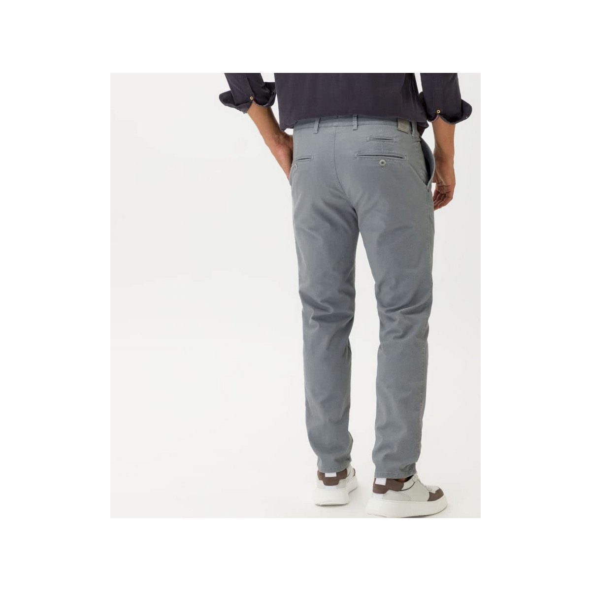 Brax 5-Pocket-Jeans (1-tlg) silber