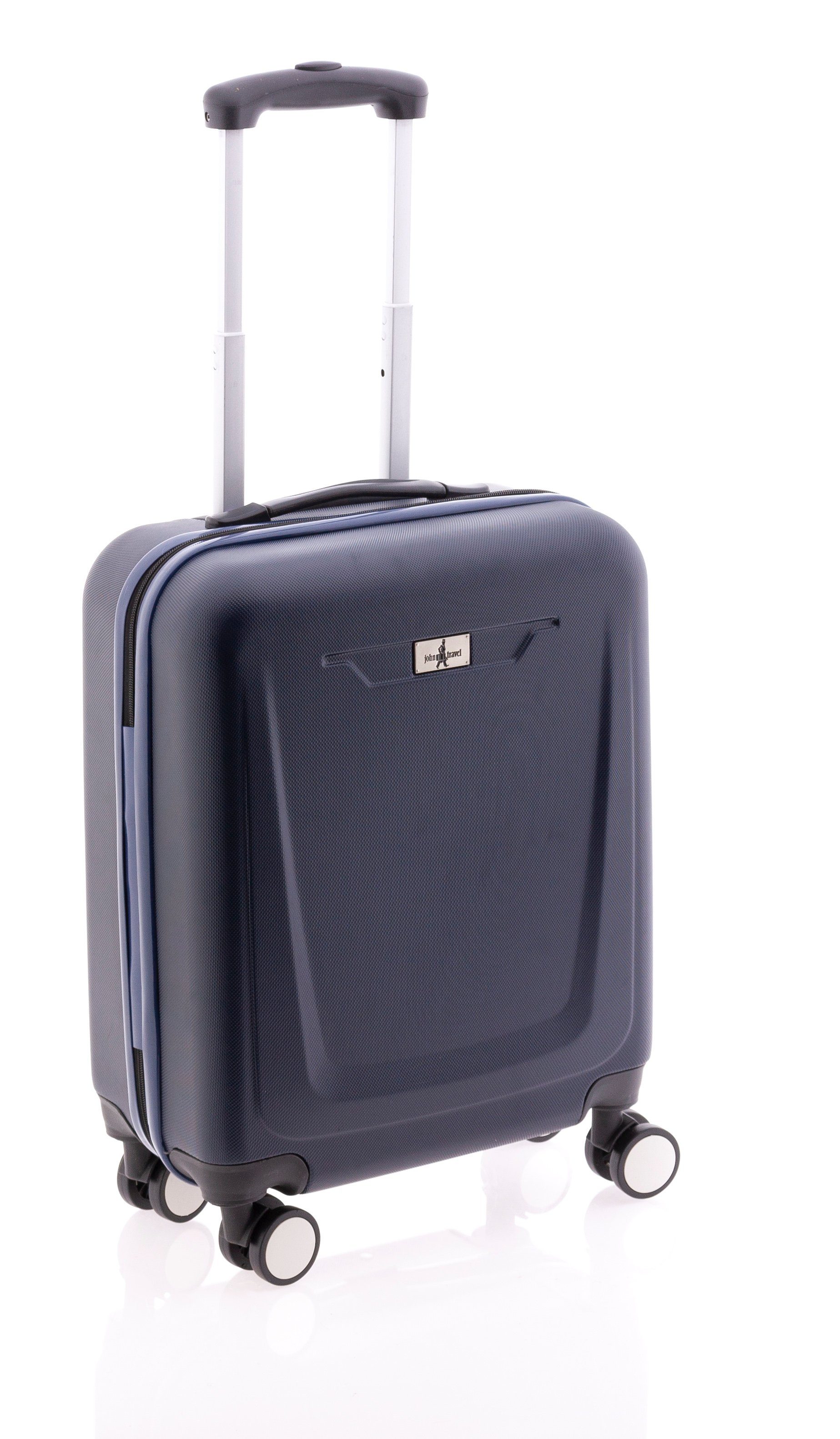 Koffer 55 Handgepäck-Trolley 38 Rollen, blau Liter, GLADIATOR div. Farben 4 cm, kg, 2,6