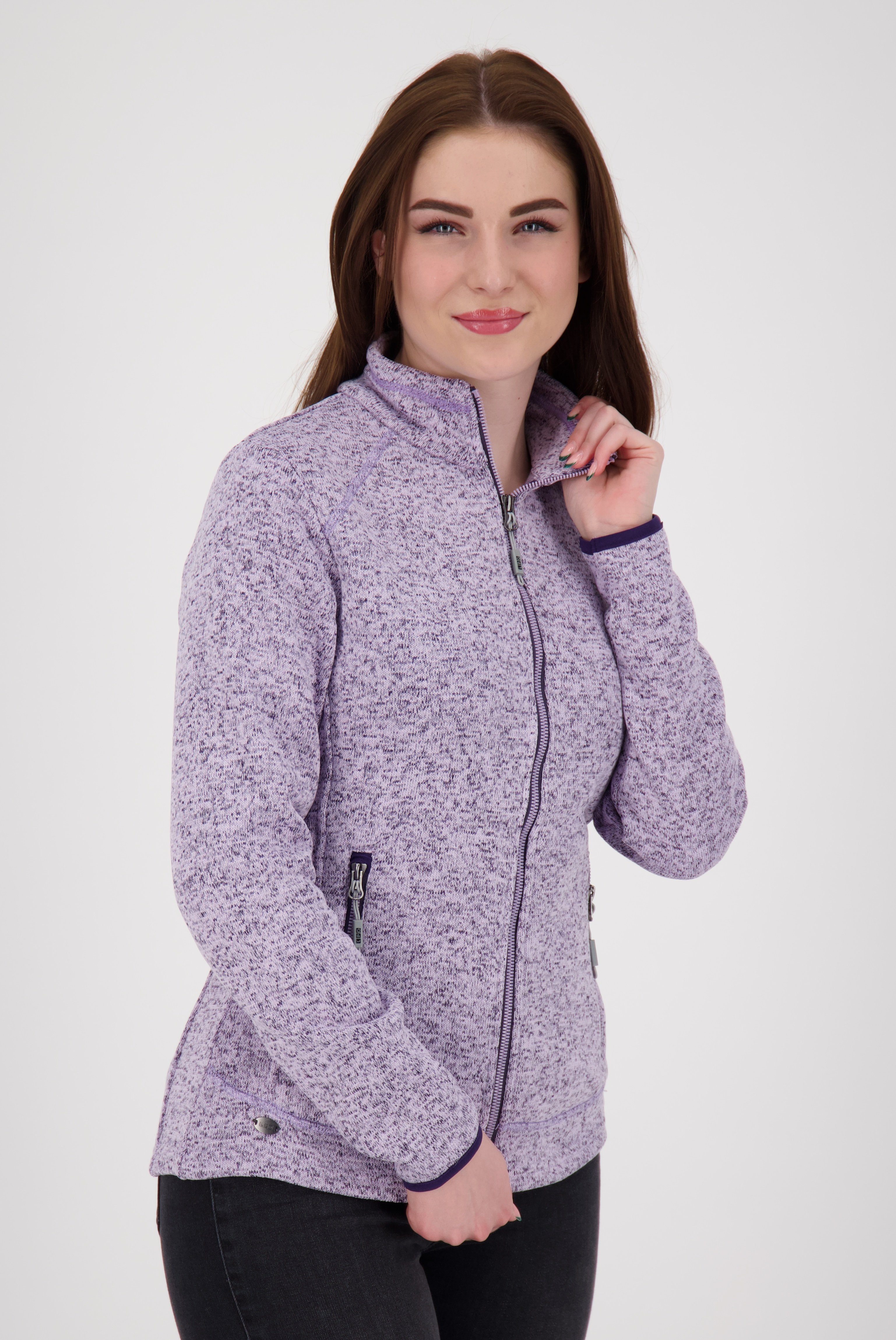 DEPROC Active Fleecejacke WOMEN JANINE lilac CS III pastel