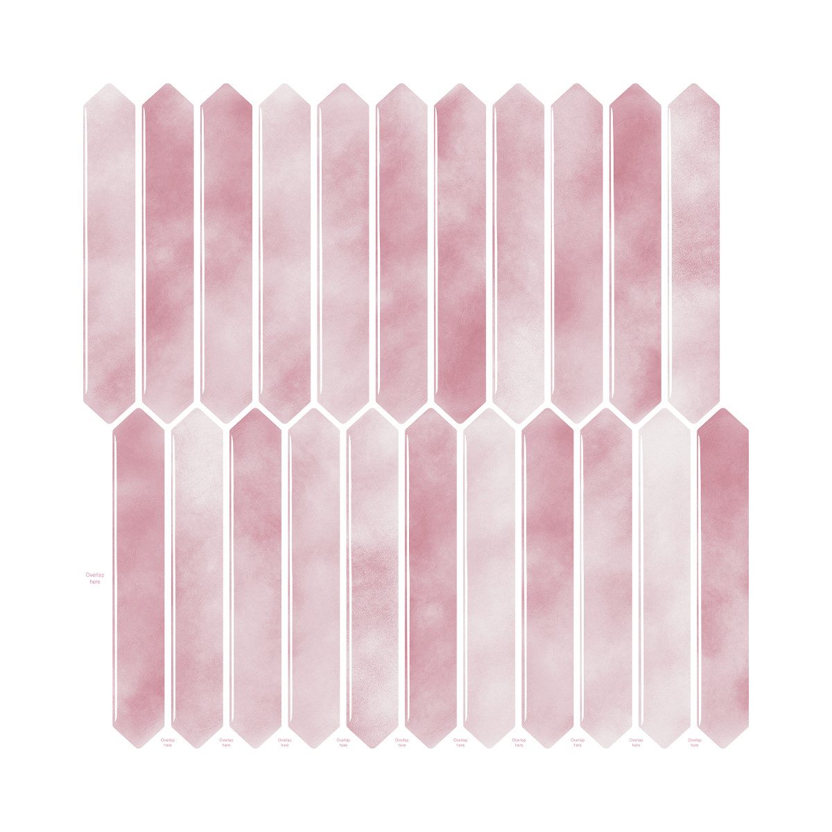 Coonoor Küchenrückwand Selbstklebend fliesenaufkleber klebefliesen Sechseck günstig online kaufen