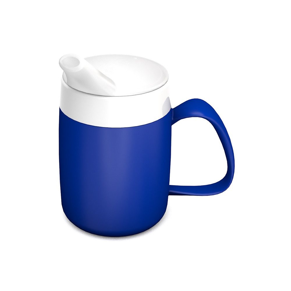 Ornamin Schnabelbecher Becher mit Trink-Trick, Trinkhilfe l Pflegegeschirr l Alltagshilfe l Selbstständig trinken
