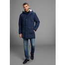 Bruno Banani Parka Winterjacke mit Teddy Fleece gefüttert und anpassbarer Kapuze